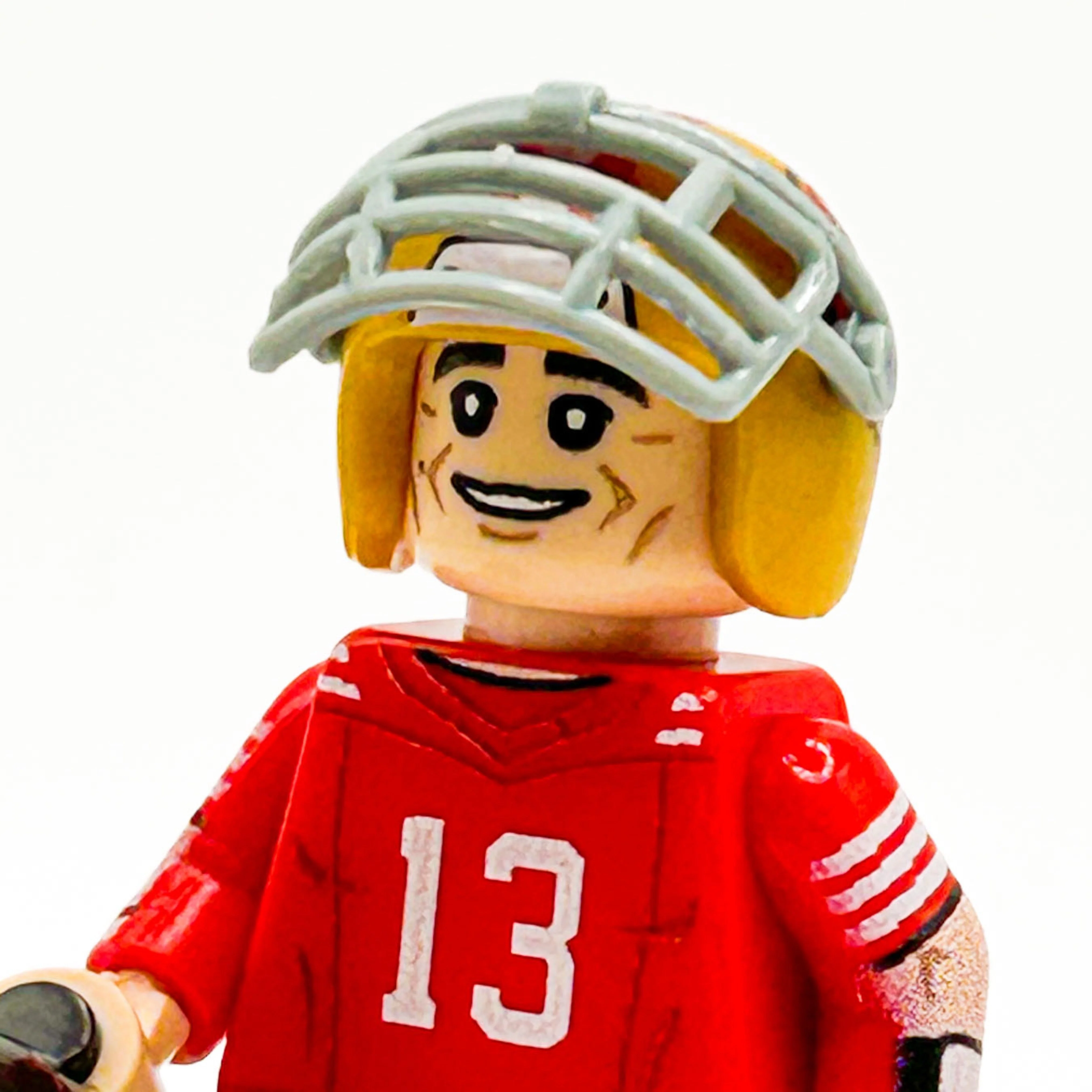 #13 QB San Francisco Football Player Minifig - Image 3