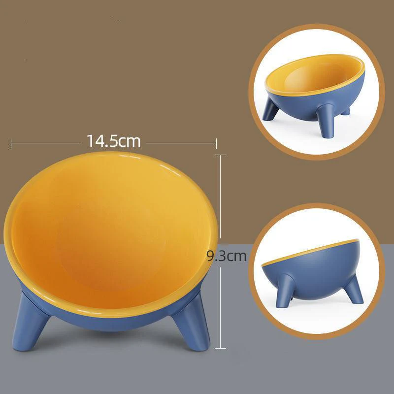 15° Tilted Raised Pet Feeding Bowls - Image 3
