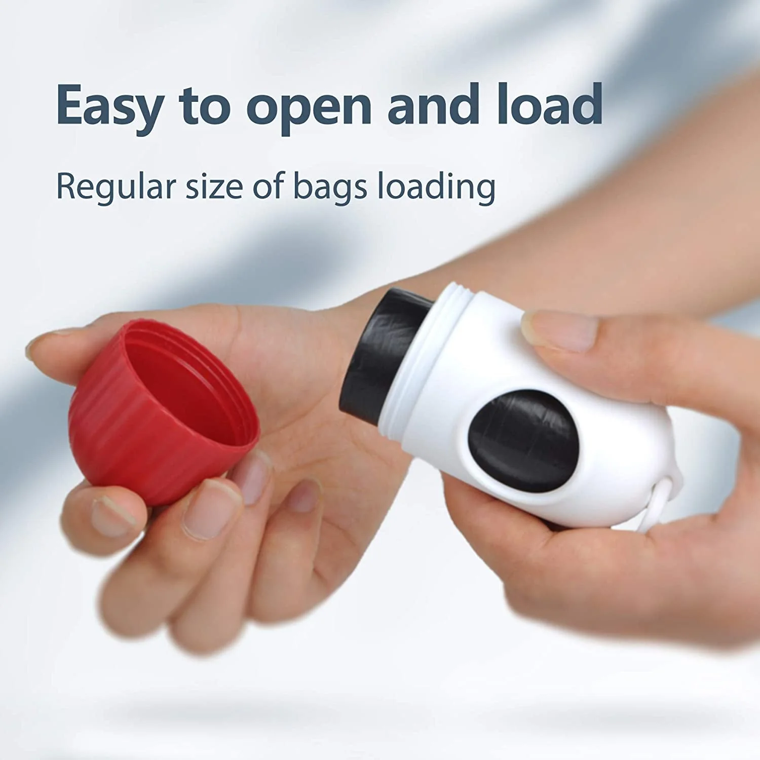 16 ft Retractable Dog Leash with Dispenser and Poop Bags - Image 5