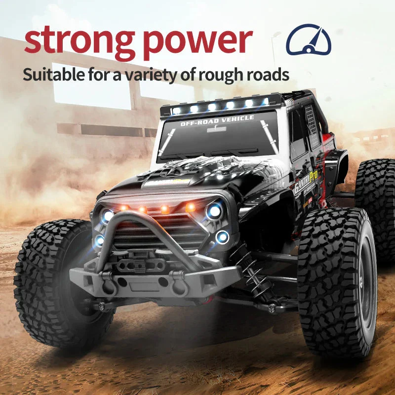 16103PRO 2.4GHz 70KM/H Professional RC Car: Brushless Motor, 1:16 Scale 4WD High-Speed Off-road Climbing Vehicle Wtith LED Light - Image 5