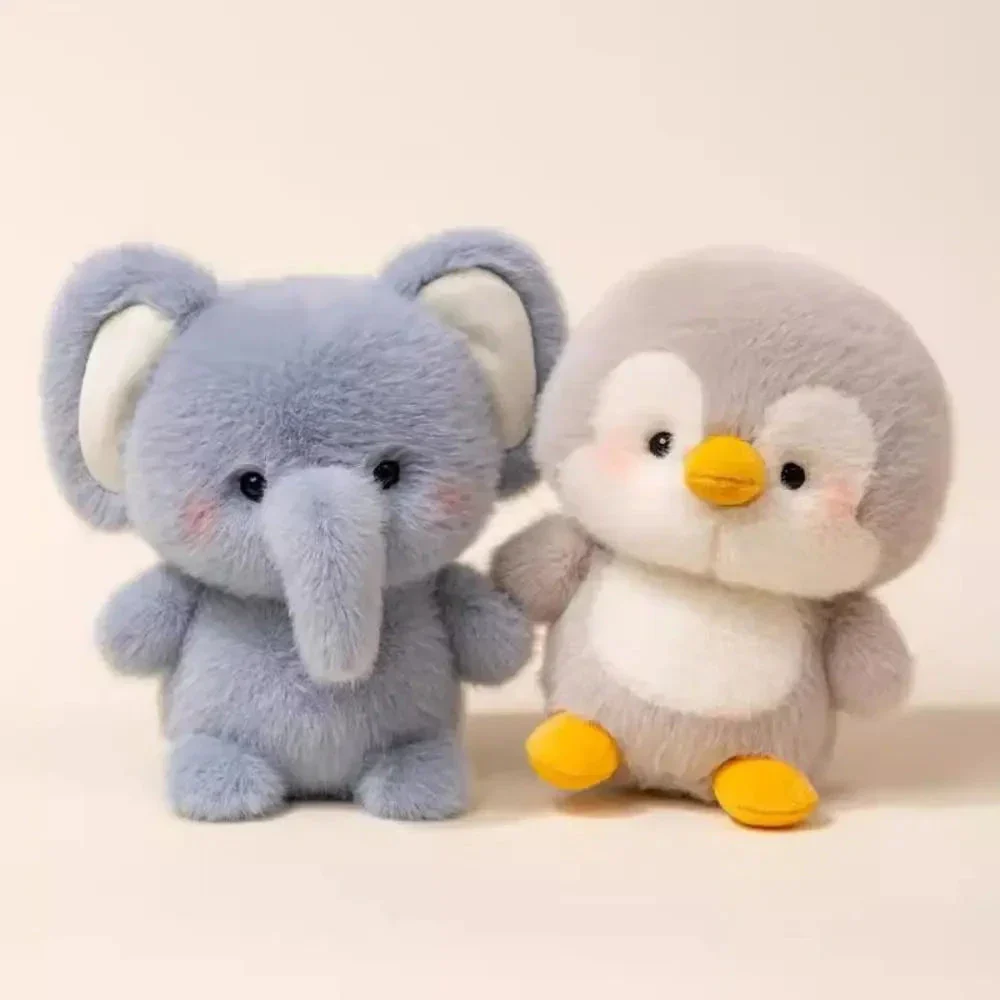 16cm Plush Companion Doll – Soft Capybara & Elephant Stuffed Toy - Image 2