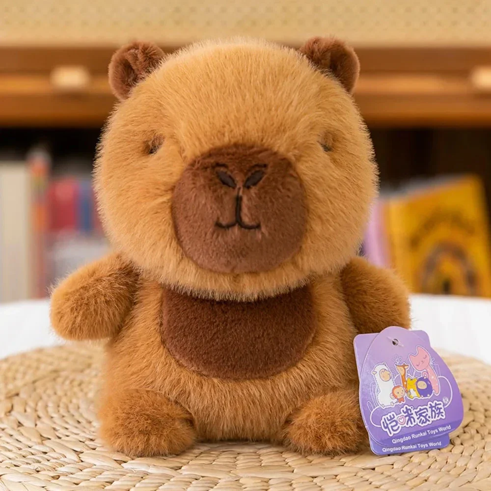 16cm Plush Companion Doll – Soft Capybara & Elephant Stuffed Toy - Image 8