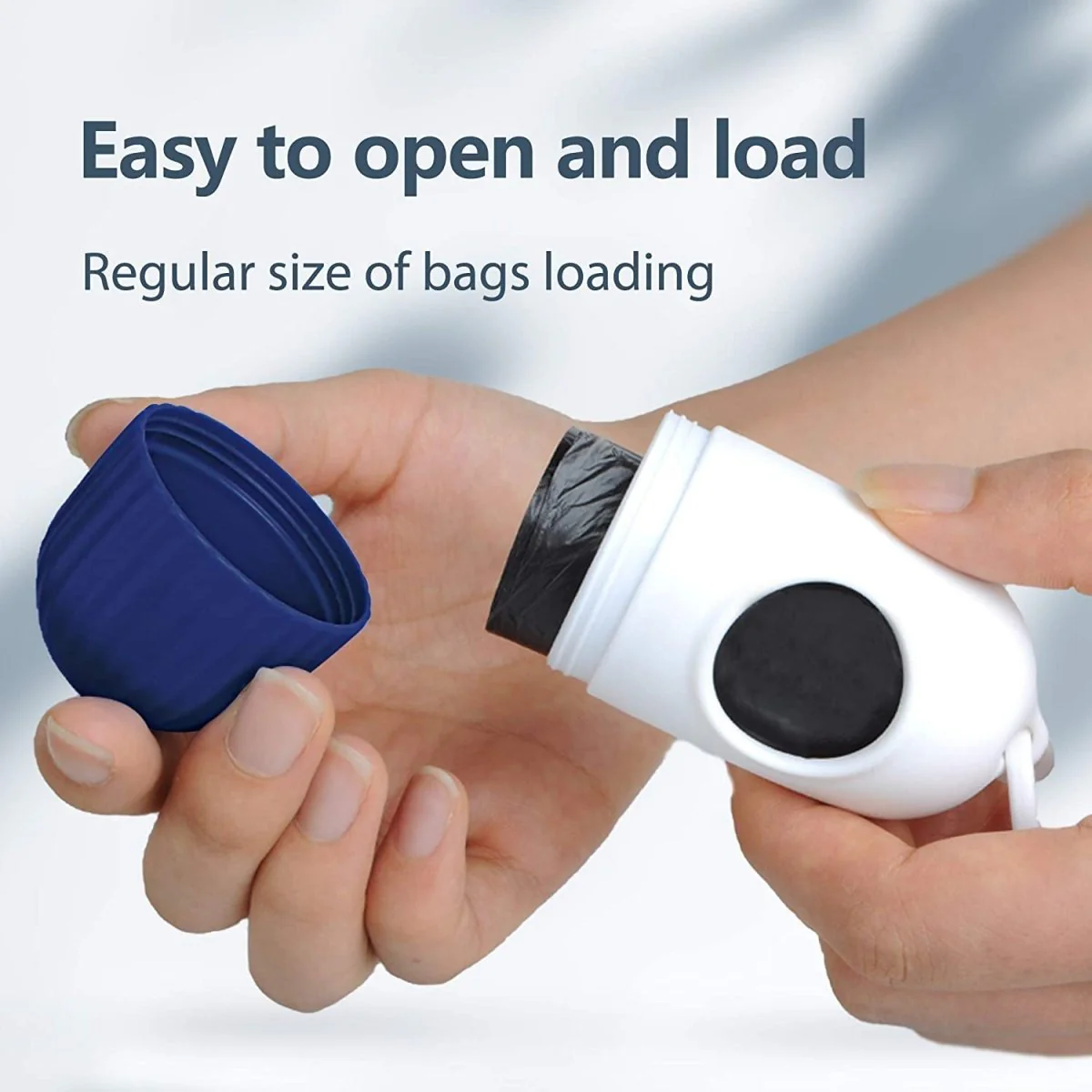 16ft Retractable Dog Leash with Dispenser and Poop Bags - Image 5