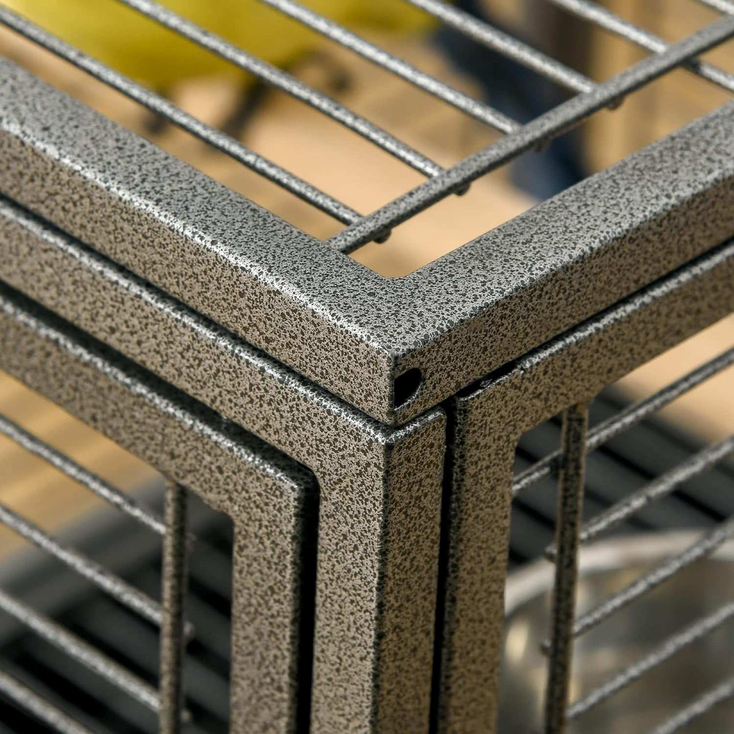 18" Heavy Duty Iron Travel Bird Cage Carrier - Image 9