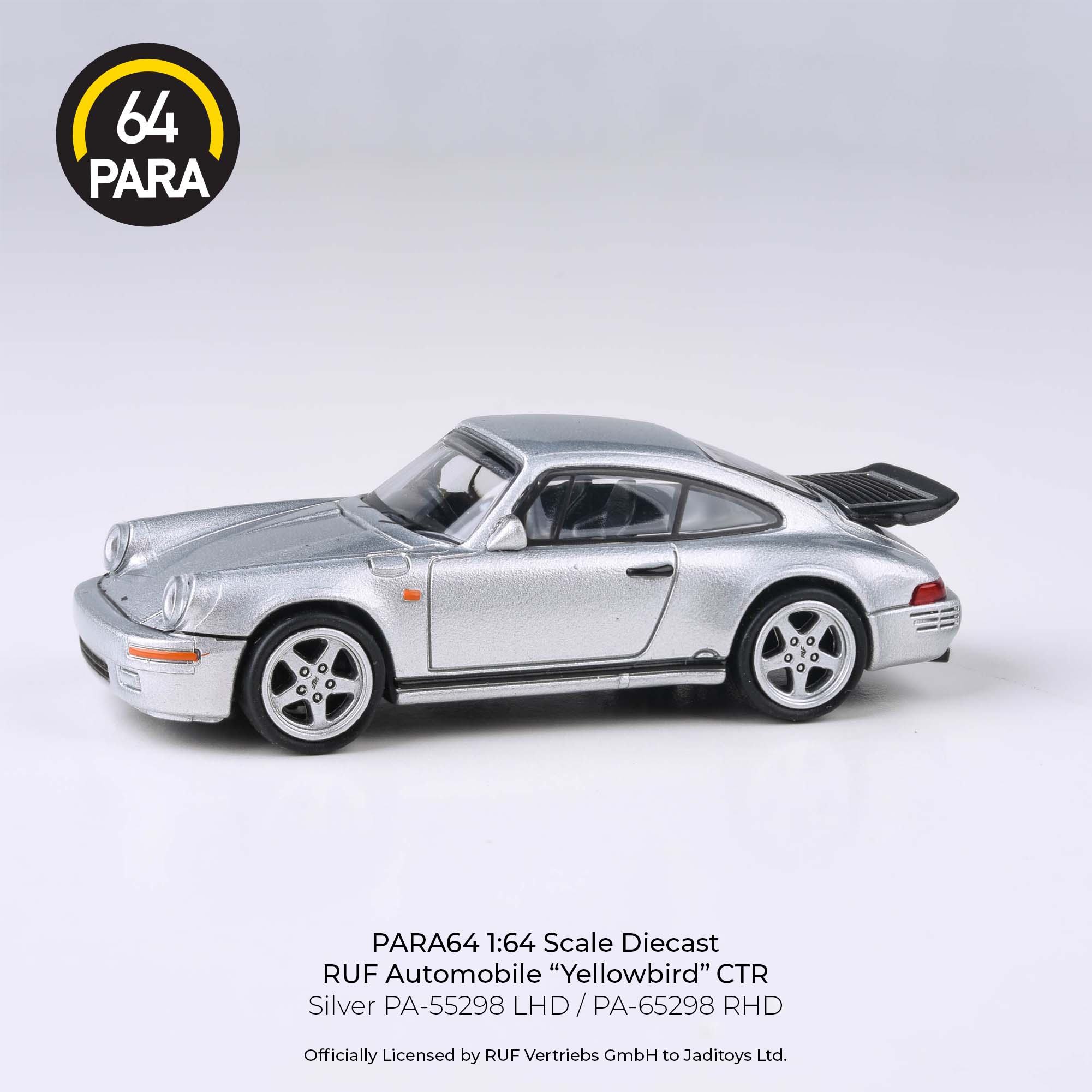 1987 RUF CTR Yellowbird Silver LHD Para64 - Image 2