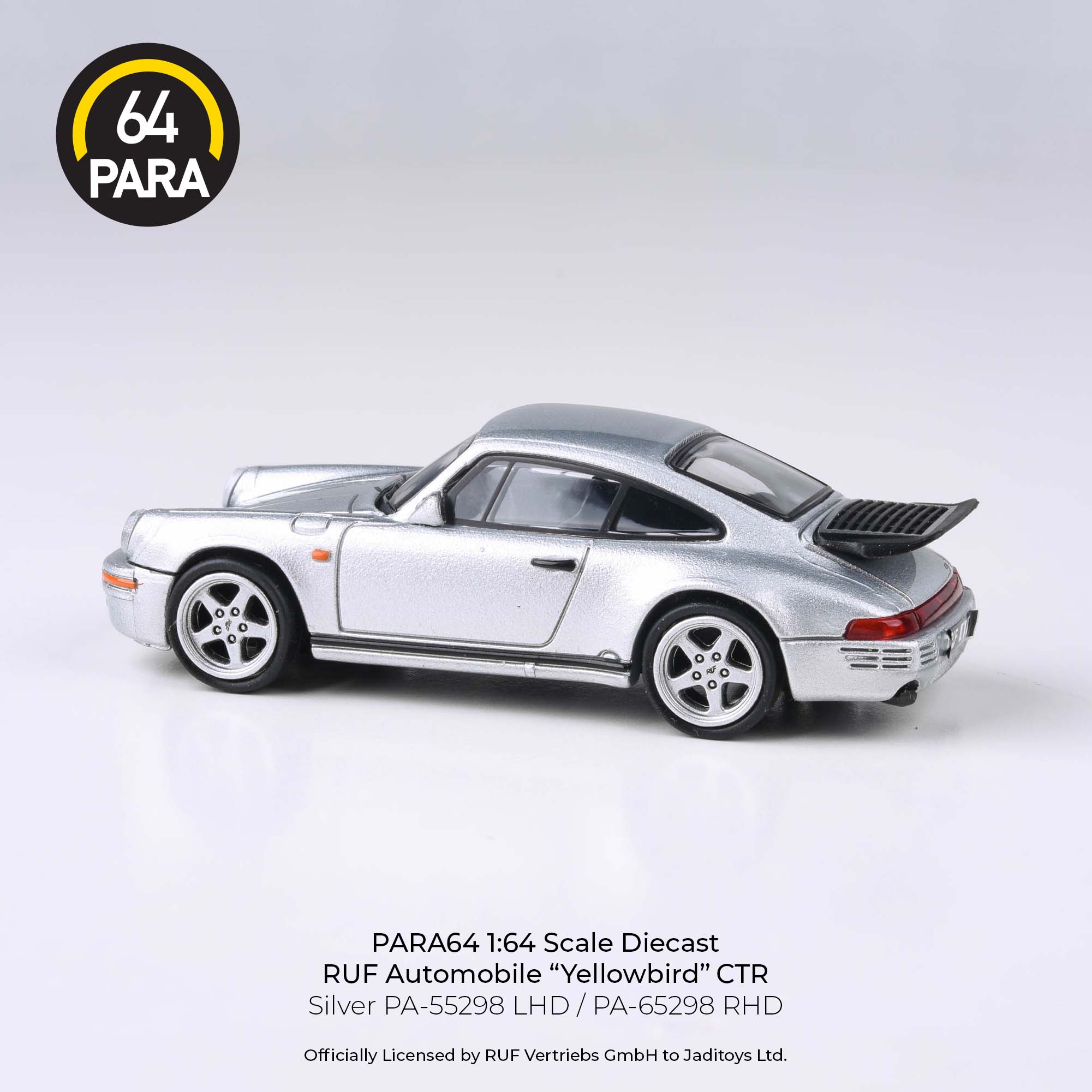1987 RUF CTR Yellowbird Silver LHD Para64 - Image 3