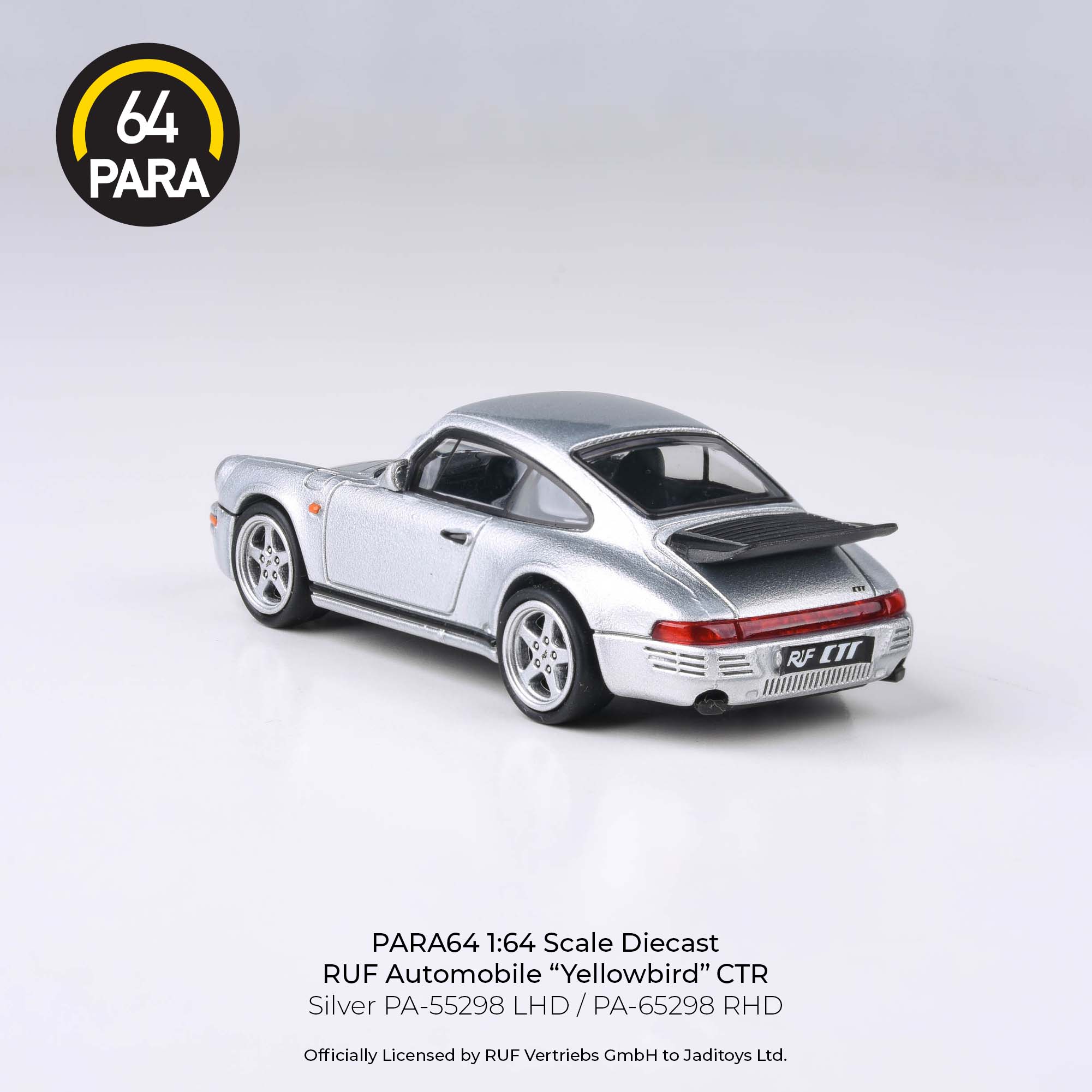 1987 RUF CTR Yellowbird Silver LHD Para64 - Image 4