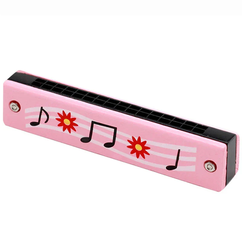 1pc/2/4pcs Children Wooden Harmonica Musical Instrument Toys Music Teaching Aids Puzzle Early Education Kindergarten Beginners - Image 11