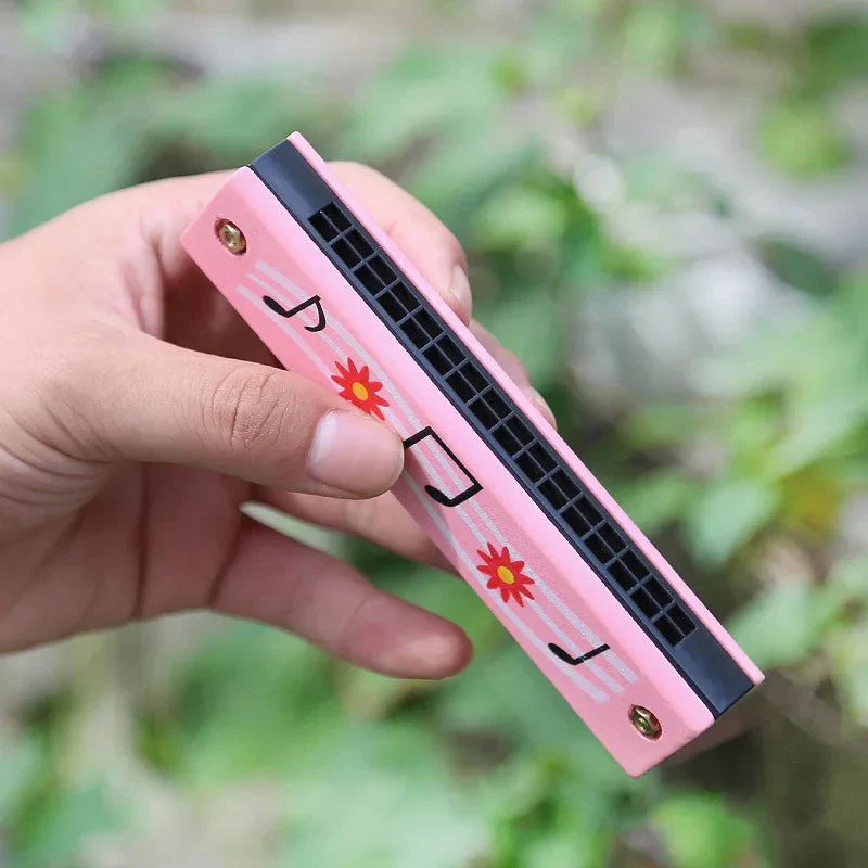 1pc/2/4pcs Children Wooden Harmonica Musical Instrument Toys Music Teaching Aids Puzzle Early Education Kindergarten Beginners - Image 5