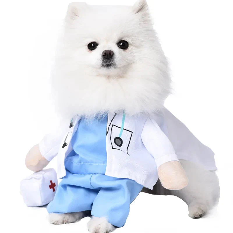 1PCS Halloween Dagger Pet Transformation Dress Festival Funny Knife Holding Dog Clothes Cat Standing Dress Pet Dress Up - Image 16