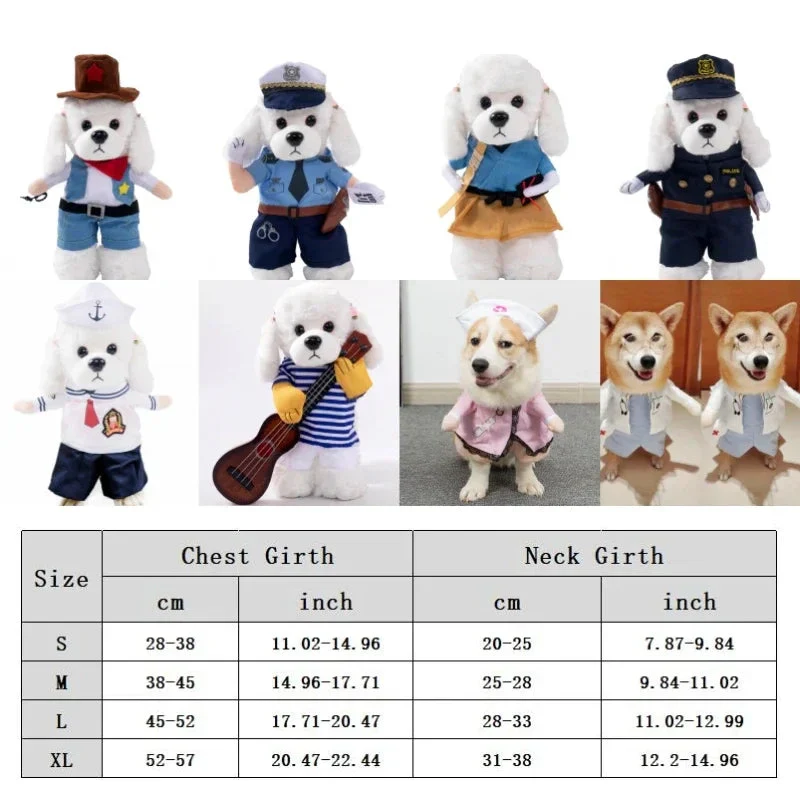 1PCS Halloween Dagger Pet Transformation Dress Festival Funny Knife Holding Dog Clothes Cat Standing Dress Pet Dress Up - Image 6