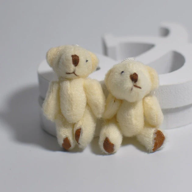 1pcs Plush Stuffed Mini Teddy Bear Toys - Image 2