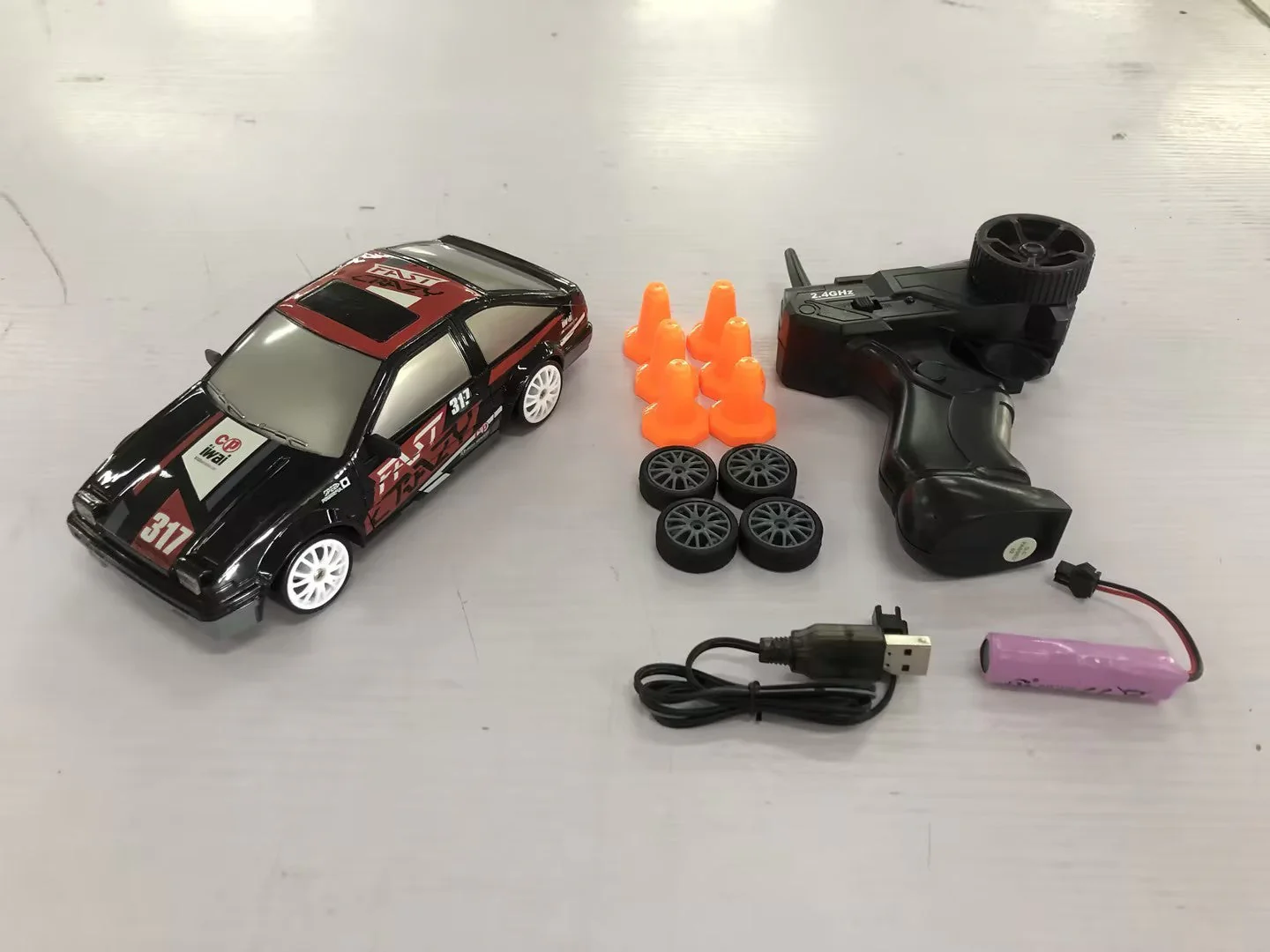 2.4G Drift Rc Car 4WD RC Drift Car Toy Remote Control GTR Model AE86 Vehicle Car RC Racing Car Toy For Children Christmas Gifts - Image 17