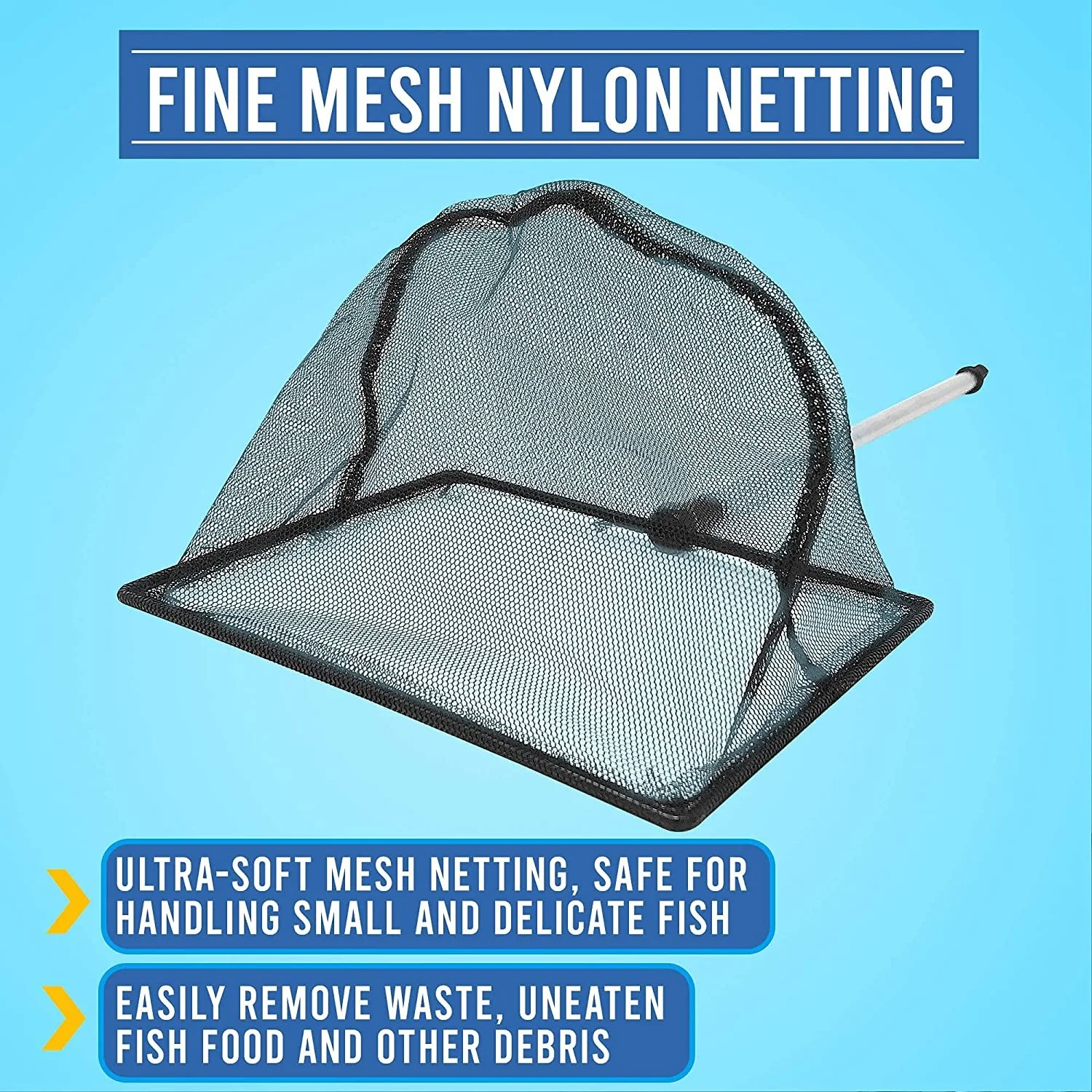 2.5 Inch Fish Net for Fish Tank - Image 3