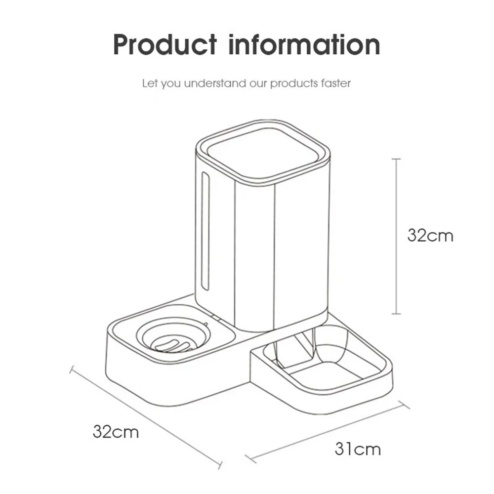 2 in 1 Automatic Auto Pet Feeder - Image 3
