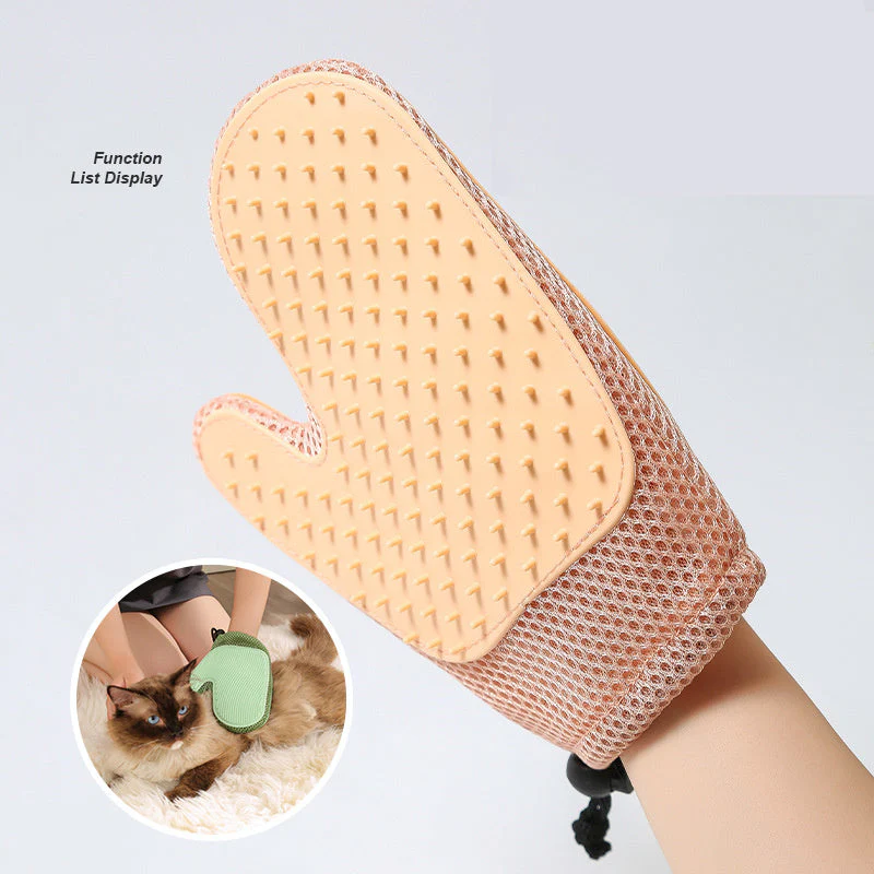 2-in-1 Floating Hair Removal Pet Gloves - Image 2