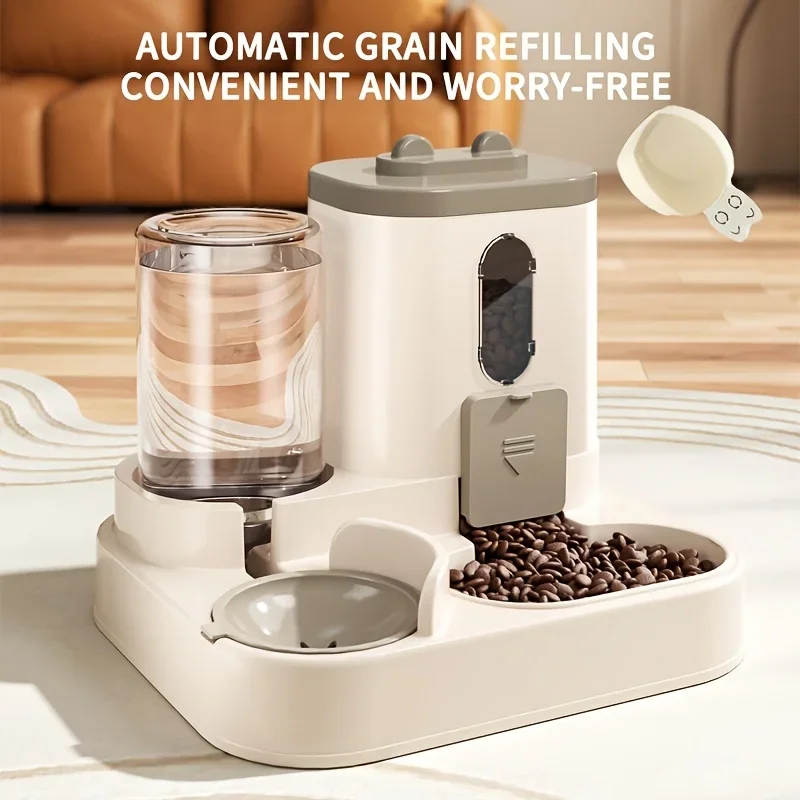 2 in 1 Fully Automatic Pet Food & Water Dispenser - Image 2