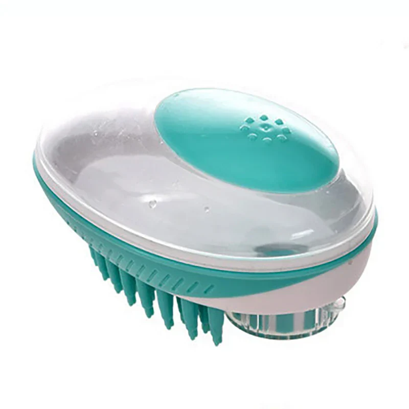 2-in-1 Pet Bath Brush – Soft Silicone Dog Cat Grooming & Massage Comb - Image 24