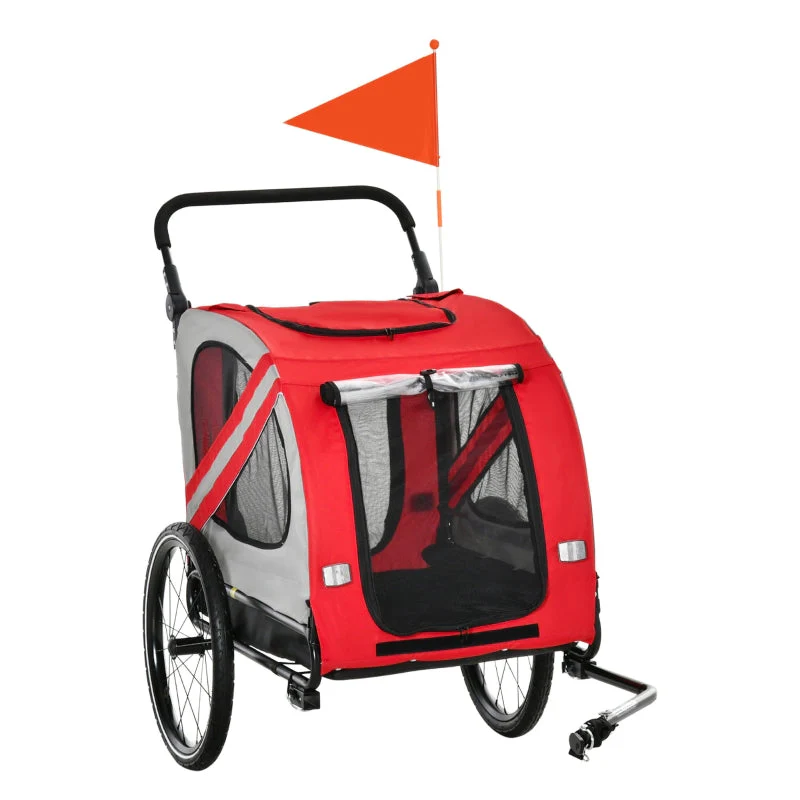 2-In-1 Pet Bike Trailer Stroller - Image 14