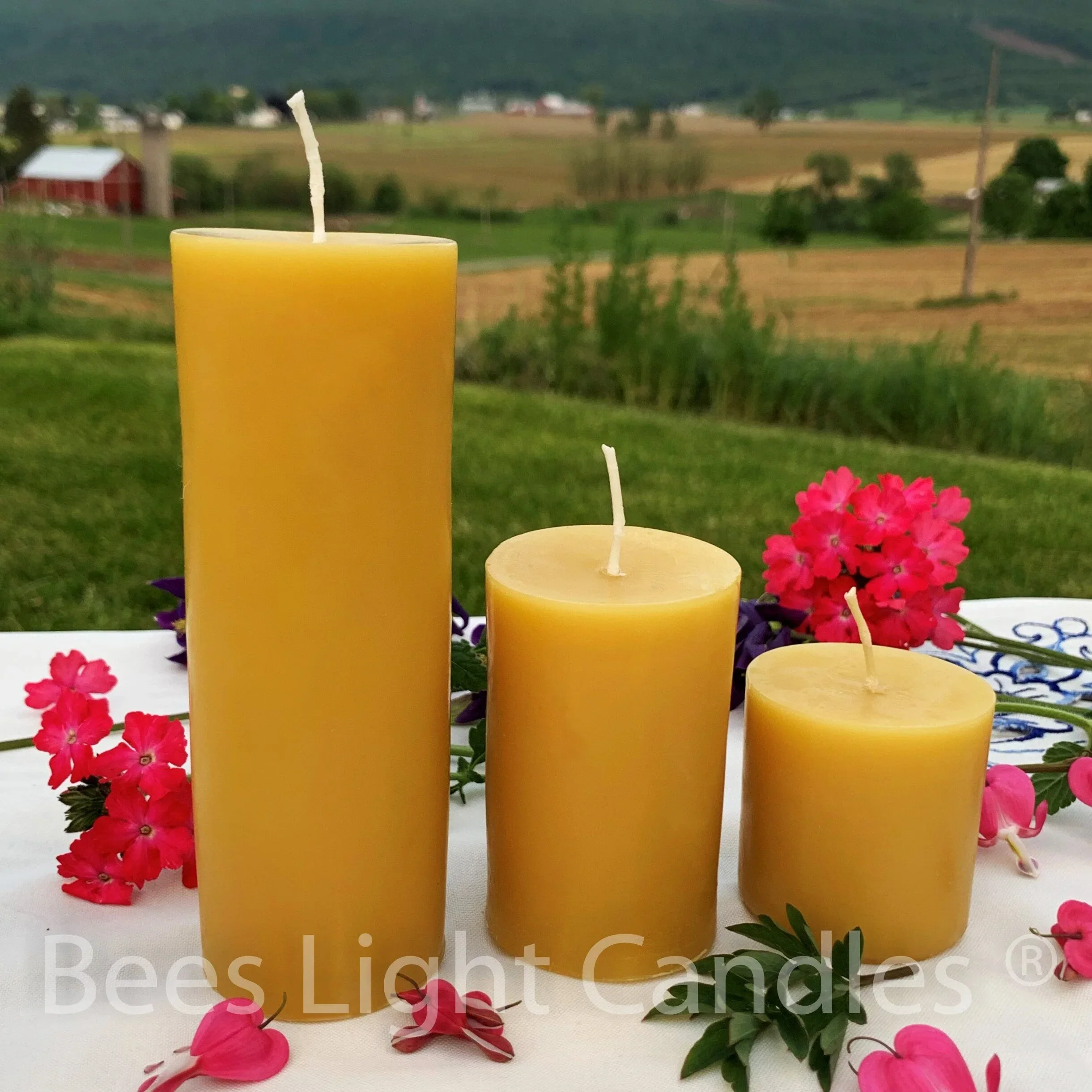 2 Inch Pillar Candle Set - Image 2