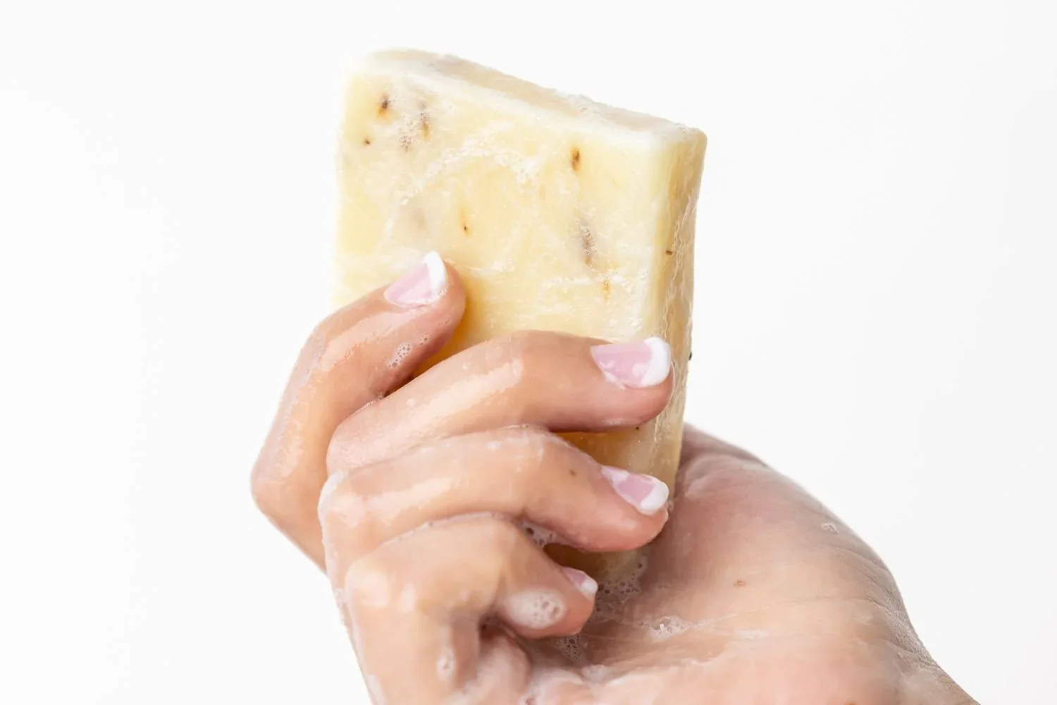 2 x Lemongrass Natural Soap Bar, Handmade Body Soap Gift - Image 5