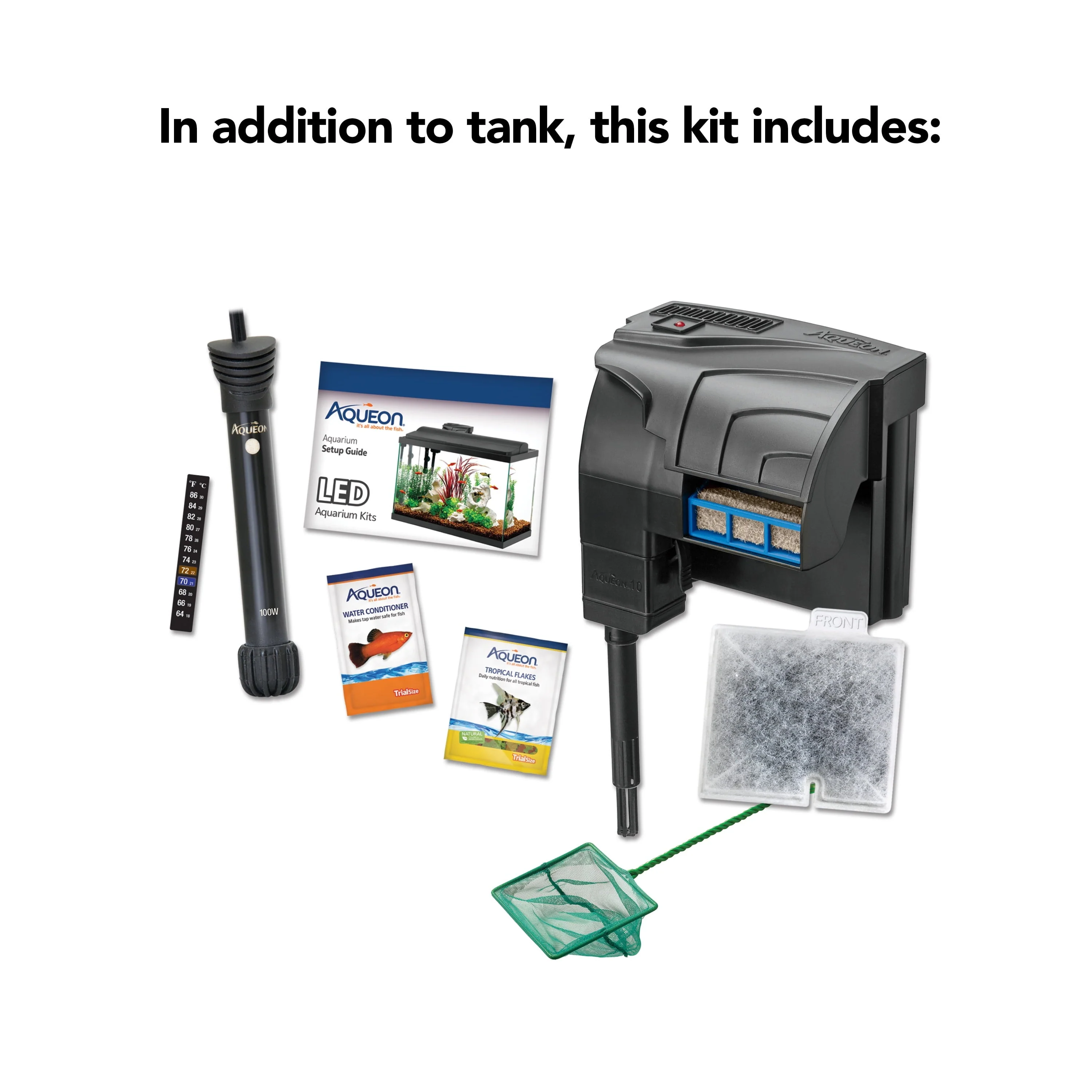 20 Gallon aquarium Starter Kit with LED Lighting - Image 5
