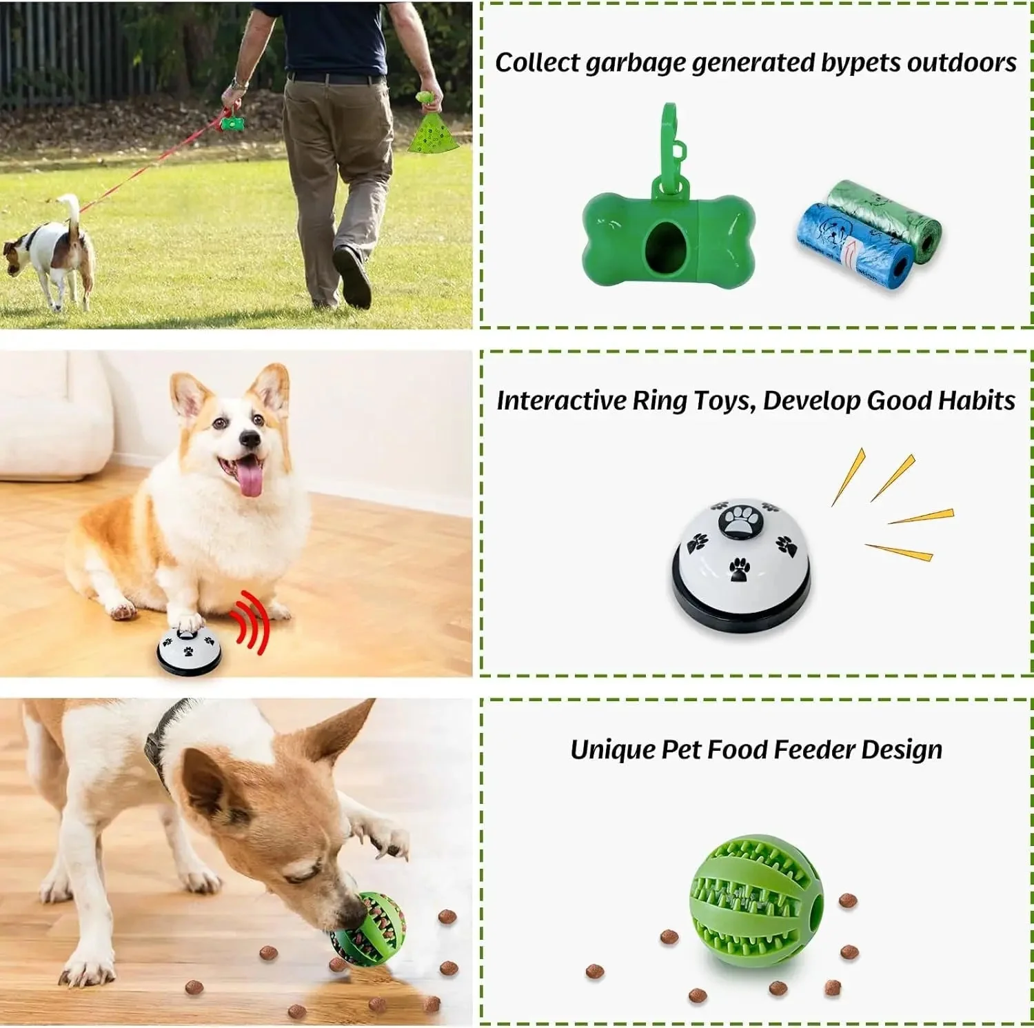 20-Piece Puppy Teething Chew Toy Set with Basket for Small & Medium Dogs - Image 4