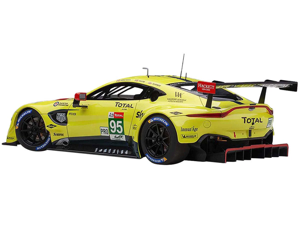 2018 Aston Martin Vantage GTE #95 Sorensen - Thiim - Turner Le Mans PRO 1/18 Model Car by Autoart - Image 3