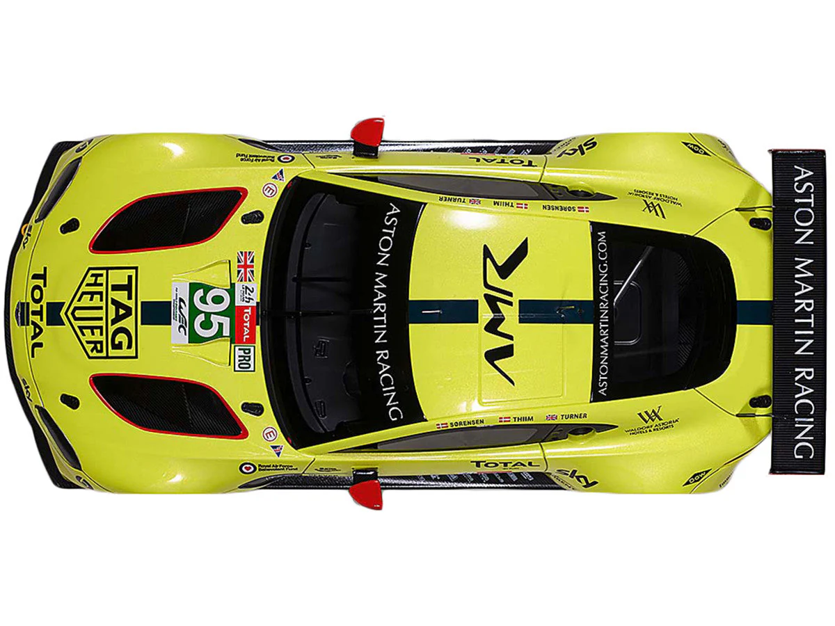 2018 Aston Martin Vantage GTE #95 Sorensen - Thiim - Turner Le Mans PRO 1/18 Model Car by Autoart - Image 4