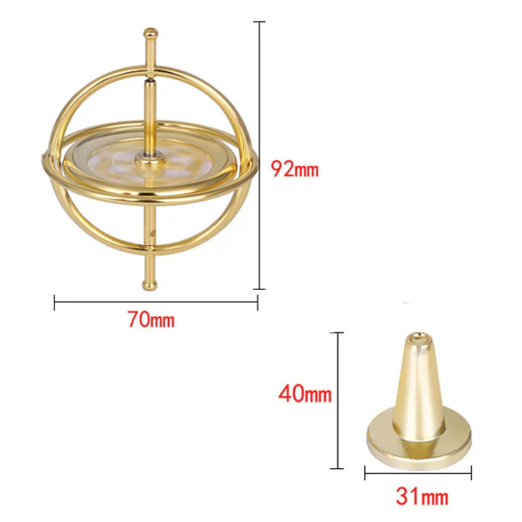 2024 Educational Self Balancing Gyroscope Anti Gravity Finger Gyroscope Ideal Gift for Kids Science Exploration and Fun Learning - Image 6