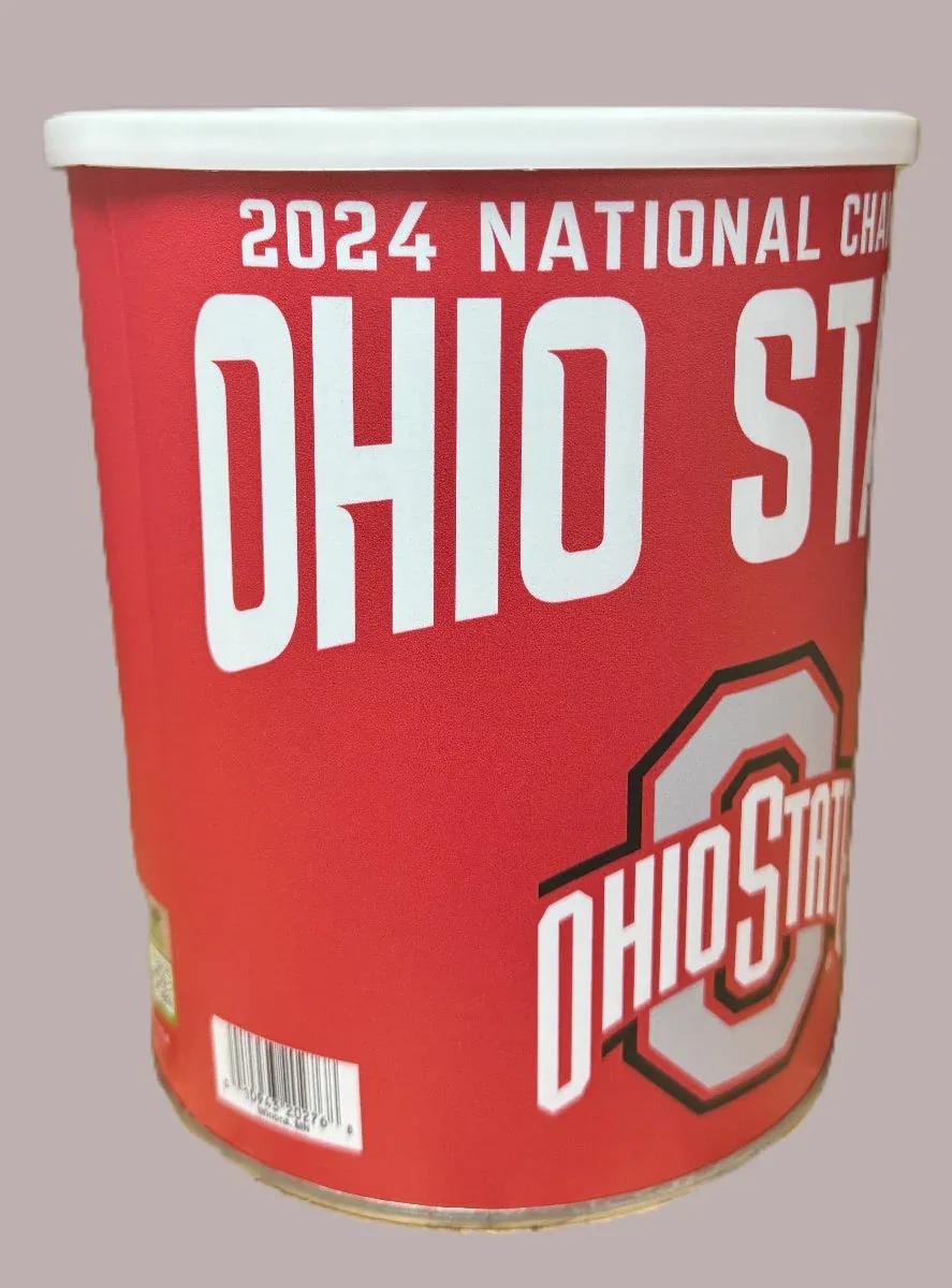 2024 National Champions Ohio State Buckeyes Gift Tin Basket - Image 3