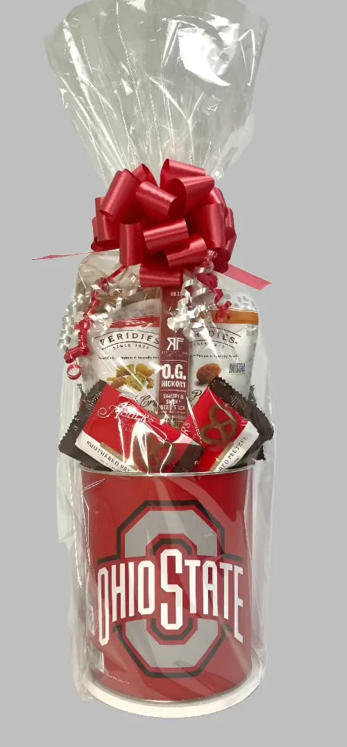 2024 National Champions Ohio State Buckeyes Gift Tin Basket - Image 5