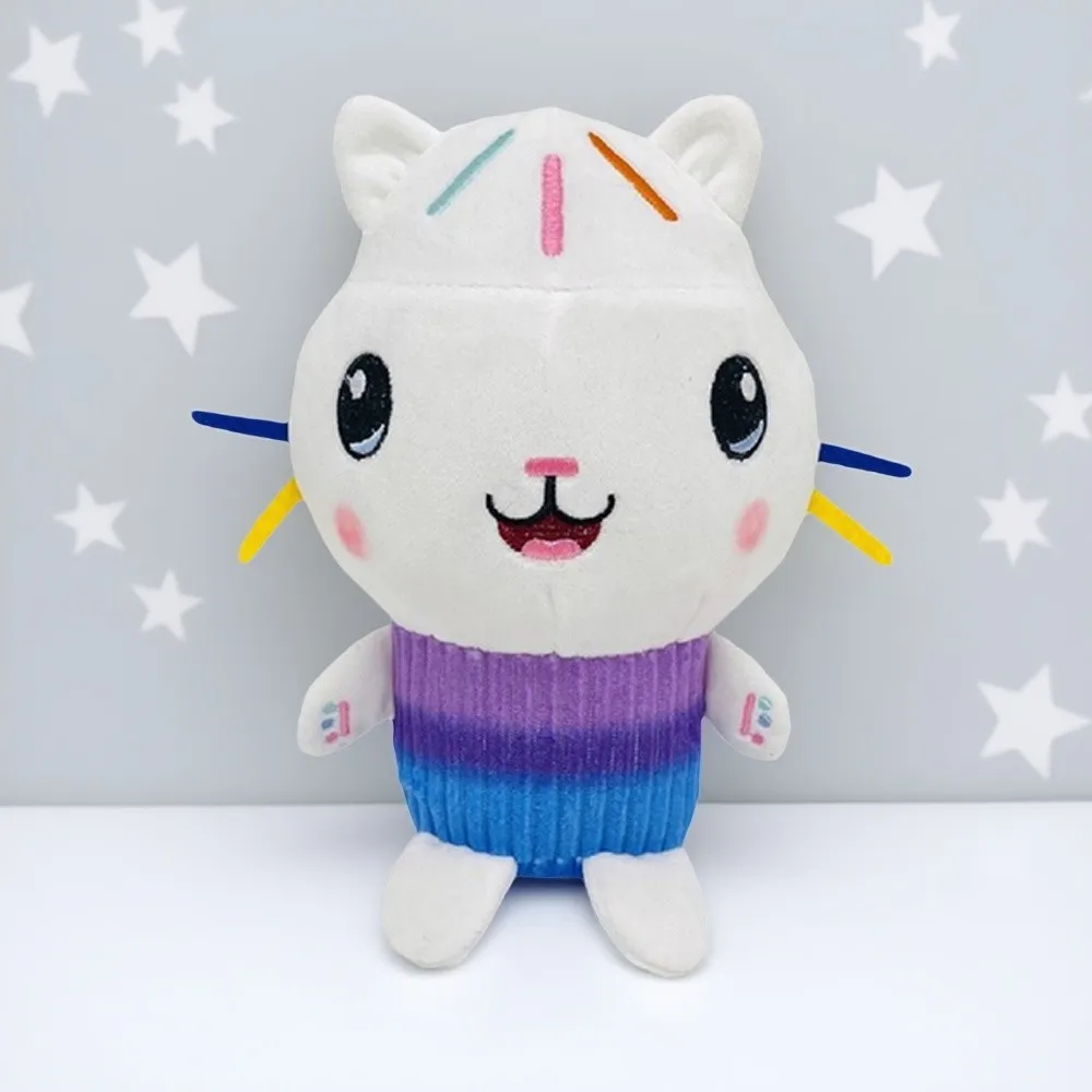2025 9 Stlyes Gabby Dollhouse Plush Toy Mercat Cartoon Stuffed Animals Mermaid Cat Plushie Doll Kids Birthday Christams Gifts - Image 10