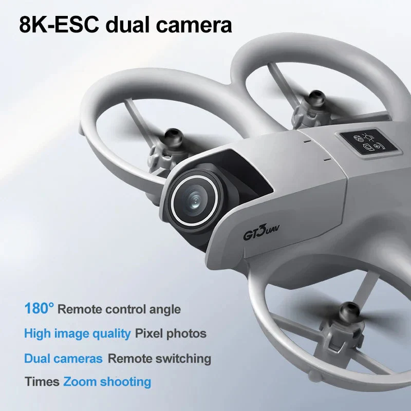 2025 GT3 RC Drone 8K 5G Professional HD Aerial Photography Obstacle Avoidance Remote Control Aircraft Dual Camera Quadcopter Toy - Image 3