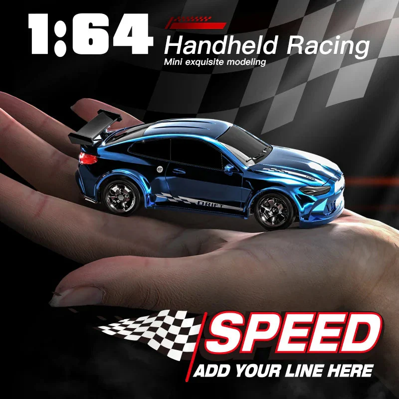 2025 New Kf20 1:64 Drift Rc Car Four-wheel remote-controlled racing car Full proportions Desk Competition Toy Boys Ideal gifts. - Image 4