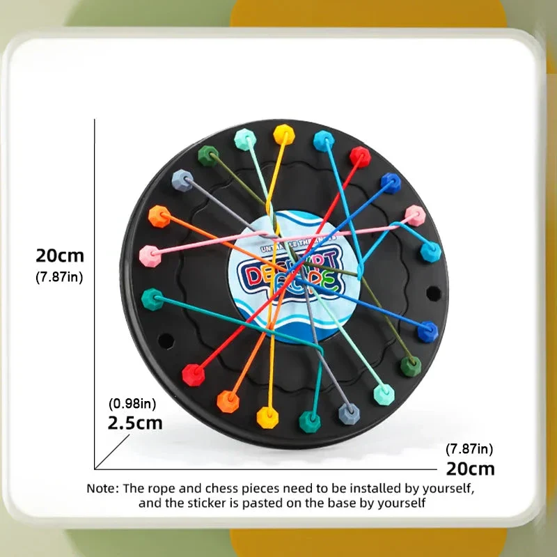 2025 Rope Breaking Puzzle Toy – Logic & Brain Training Game for Kids - Image 2
