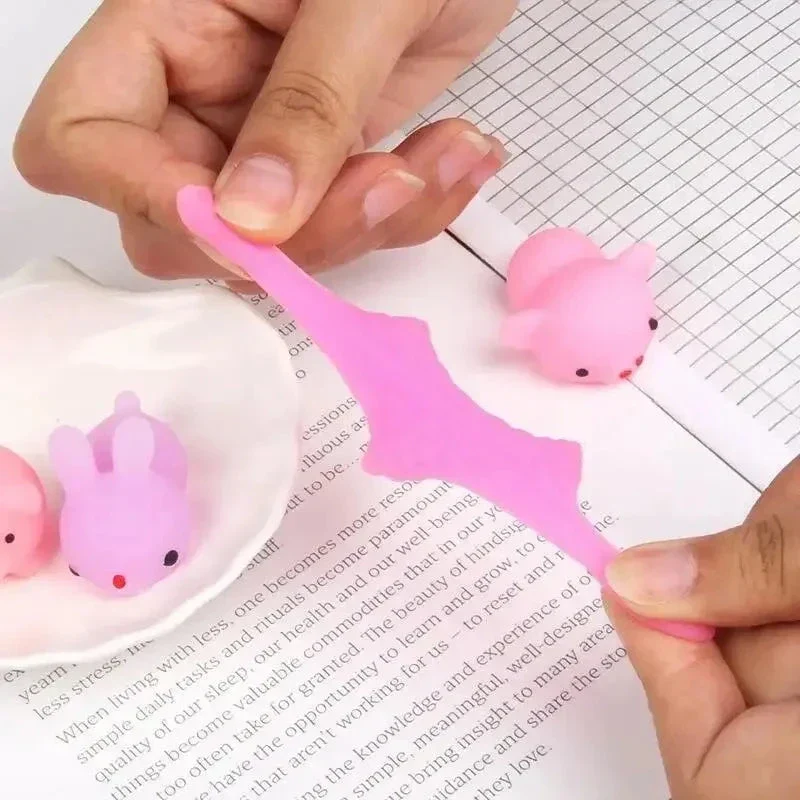 20PCS Cute Animal Squishy Toys – Soft Rubber Stress Relief Gifts - Image 6