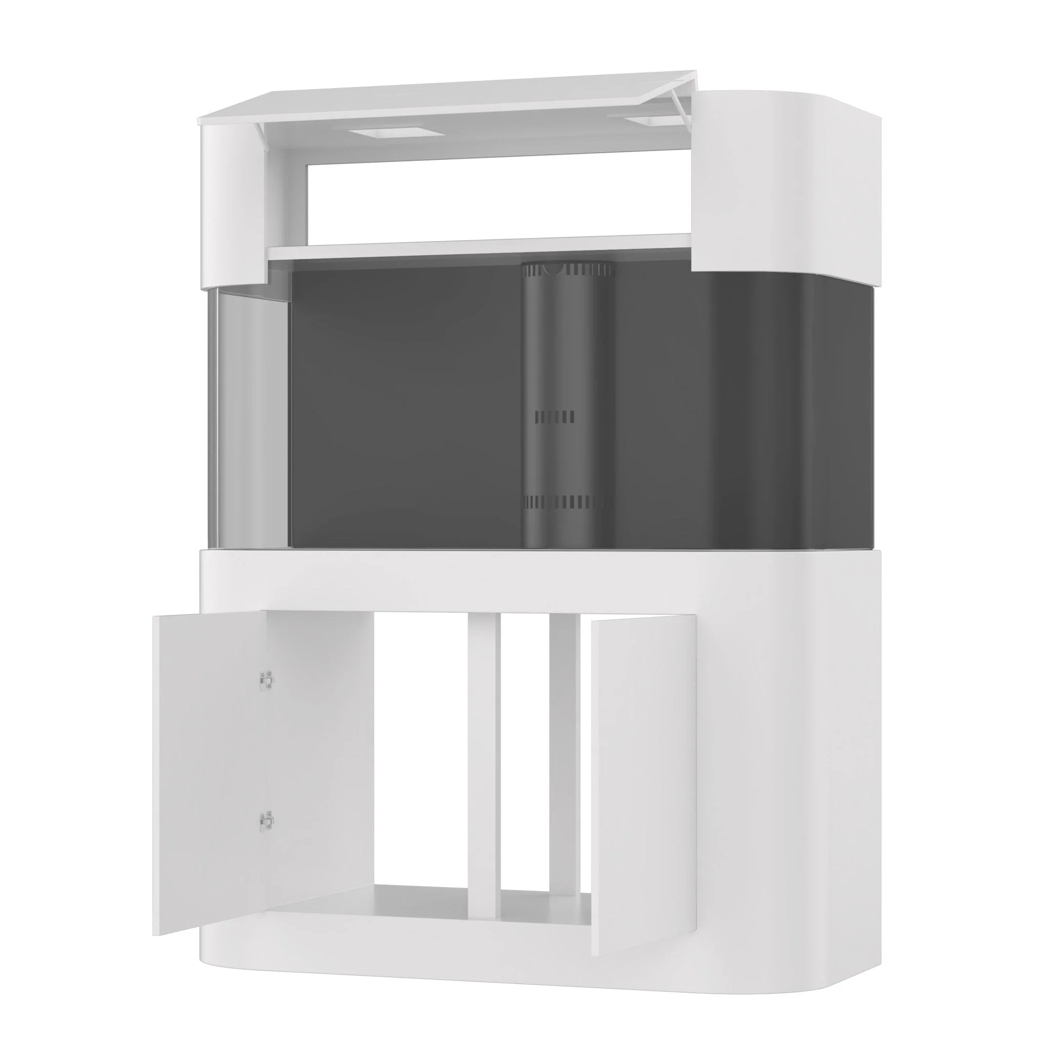 220g Panoramic Glass Reef-Ready Aquarium Set in Unstained - Image 3