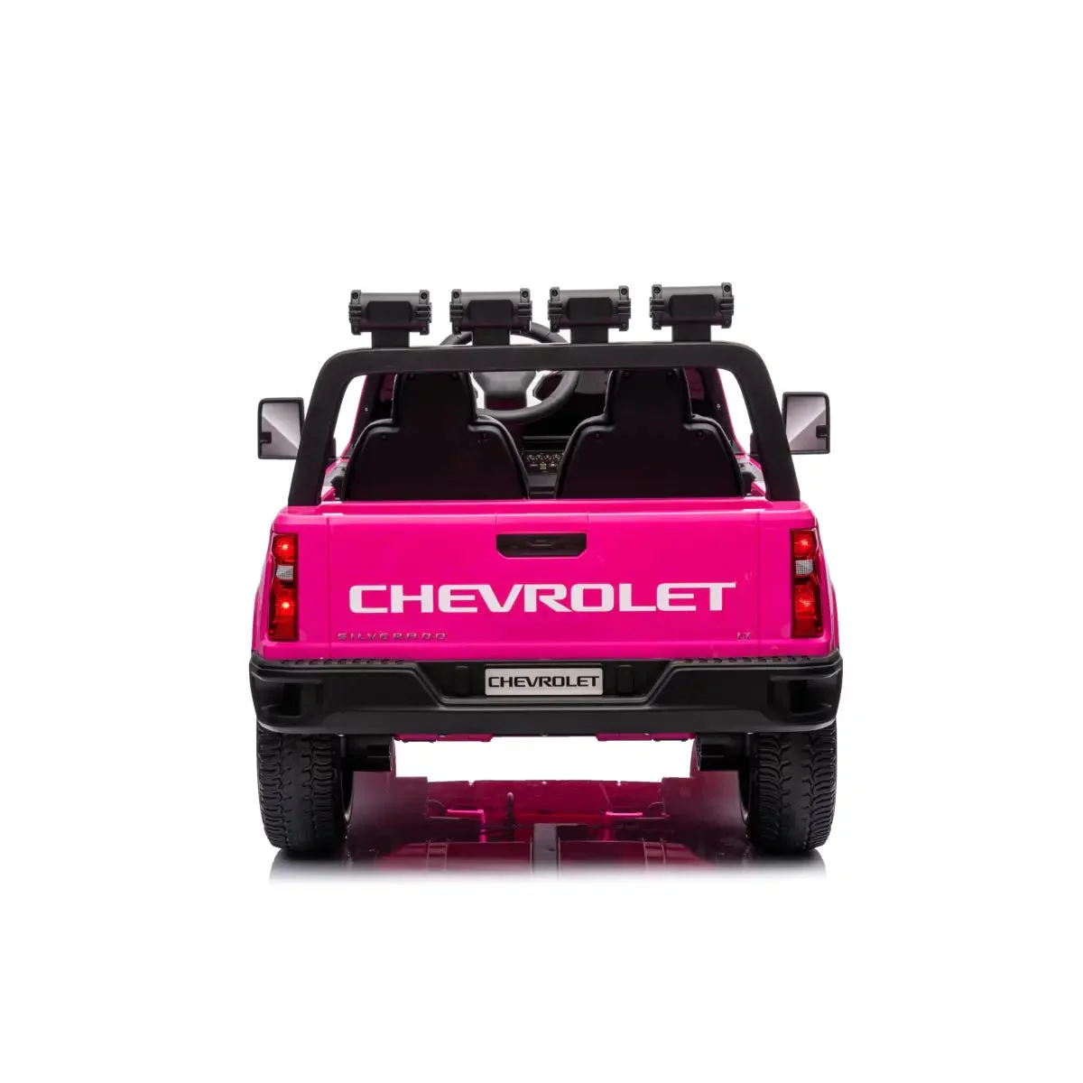 24V 4x4 Chevrolet Silverado 2 Seater Ride on Truck - Image 3