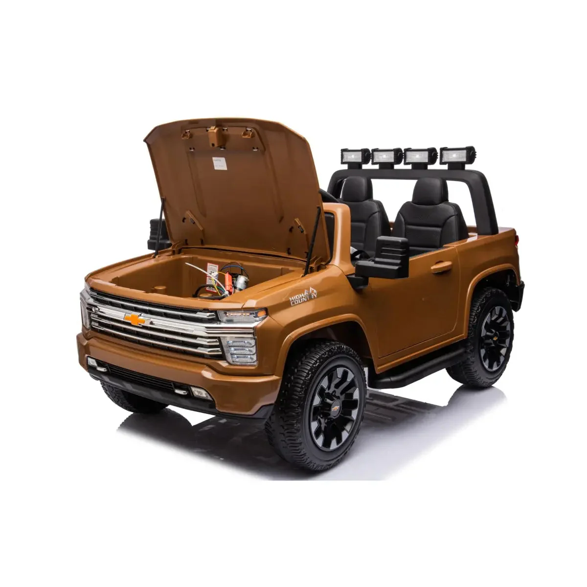 24V 4x4 Chevrolet Silverado 2 Seater Ride on Truck - Image 30