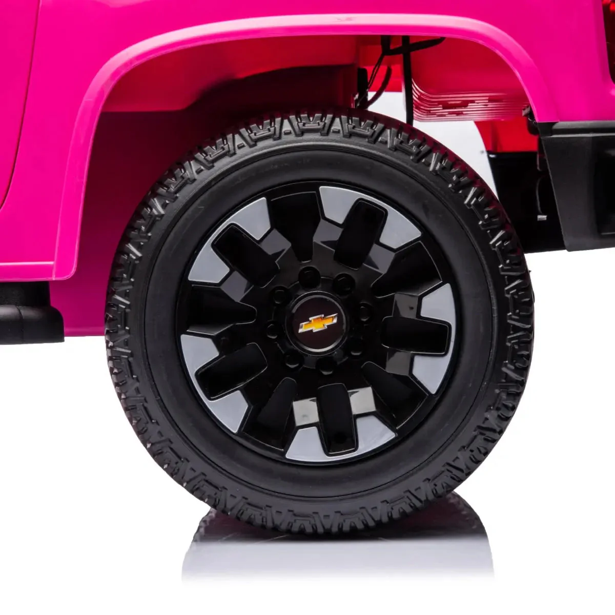24V 4x4 Chevrolet Silverado 2 Seater Ride on Truck - Image 6