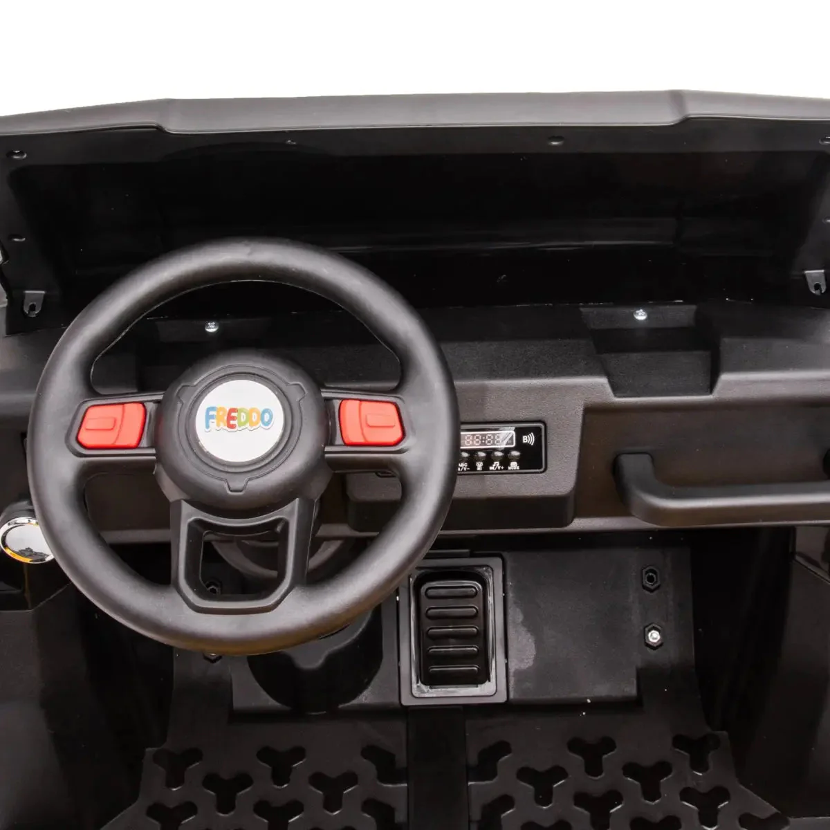 24V 6 Wheeler Freddo Tractor Trailer 2 Seater Ride-on with Dump Cart and Parental Remote - Image 21