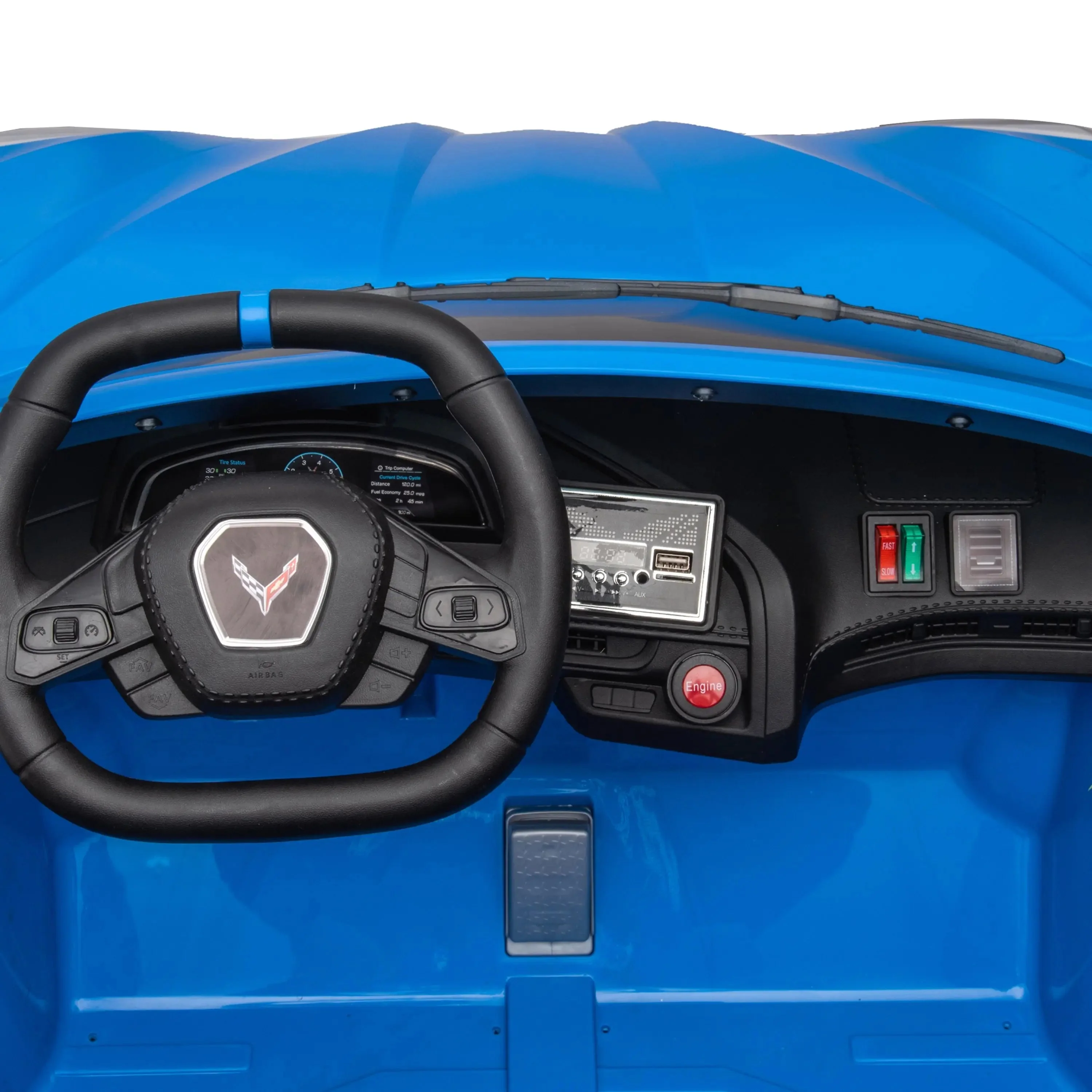 24V Chevrolet Corvette C8 2 Seater Ride on Car - Image 11