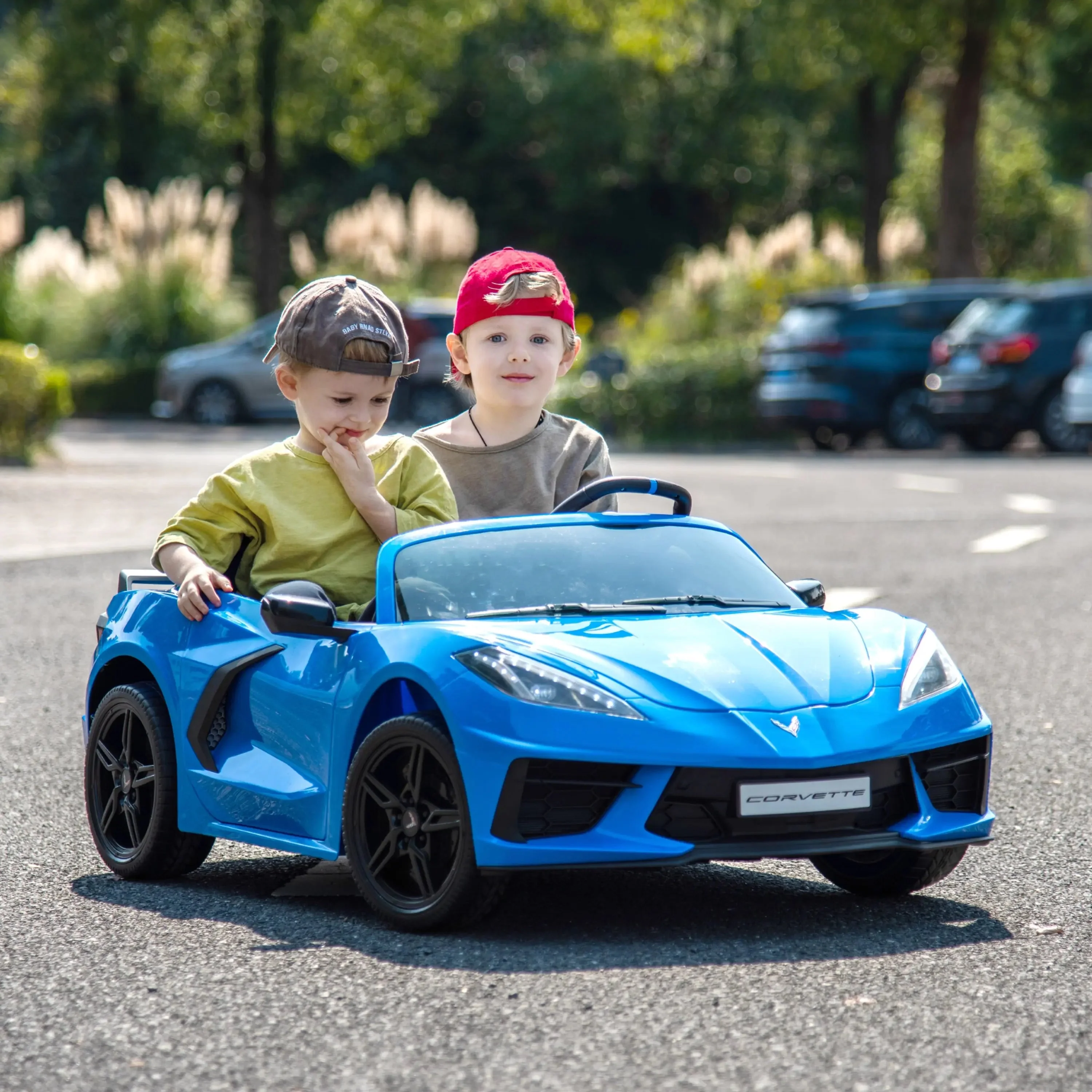 24V Chevrolet Corvette C8 2 Seater Ride on Car - Image 5