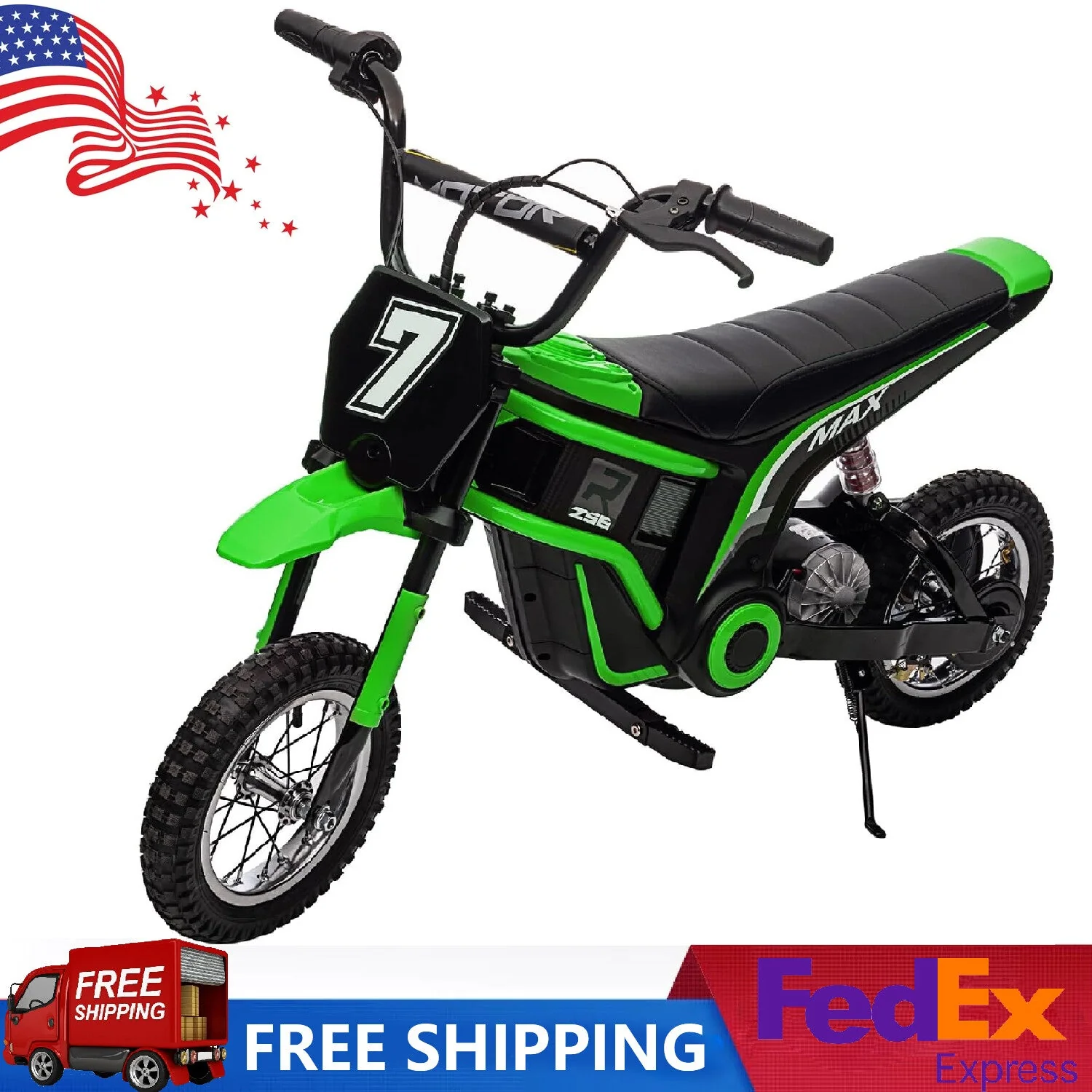 24V Electric Ride-On Kids Dirt Bike Motocross Motorcycle - Image 12