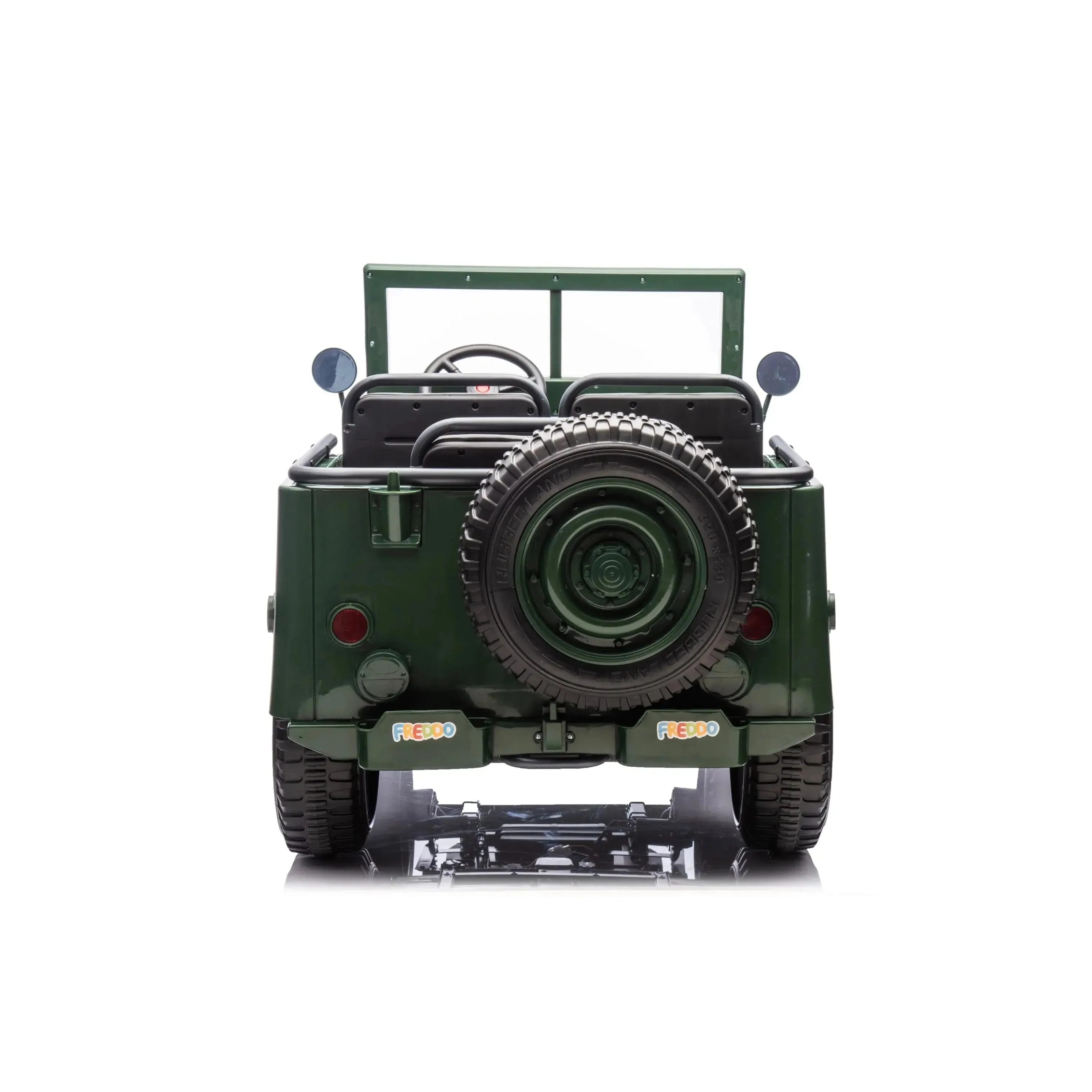 24V Freddo Military Willy Truck 3 Seater Electric Ride on - Image 5