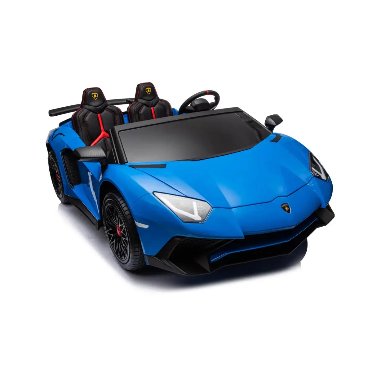 24V Lamborghini Aventador 2 Seater Ride On Car for Kids: Advanced Brushless Motor & Differential for High-Octane Fun - Image 10