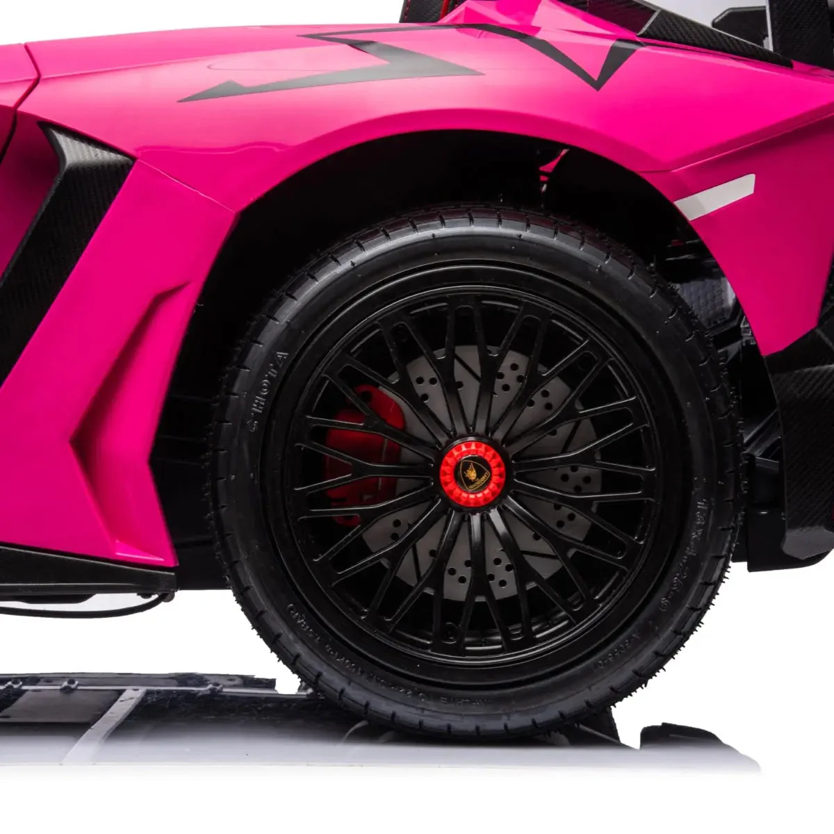24V Lamborghini Aventador 2 Seater Ride On Car for Kids: Advanced Brushless Motor & Differential for High-Octane Fun - Image 29