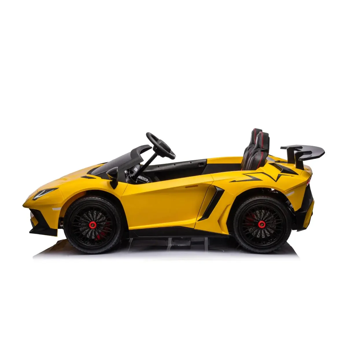 24V Lamborghini Aventador 2 Seater Ride On Car for Kids: Advanced Brushless Motor & Differential for High-Octane Fun - Image 59