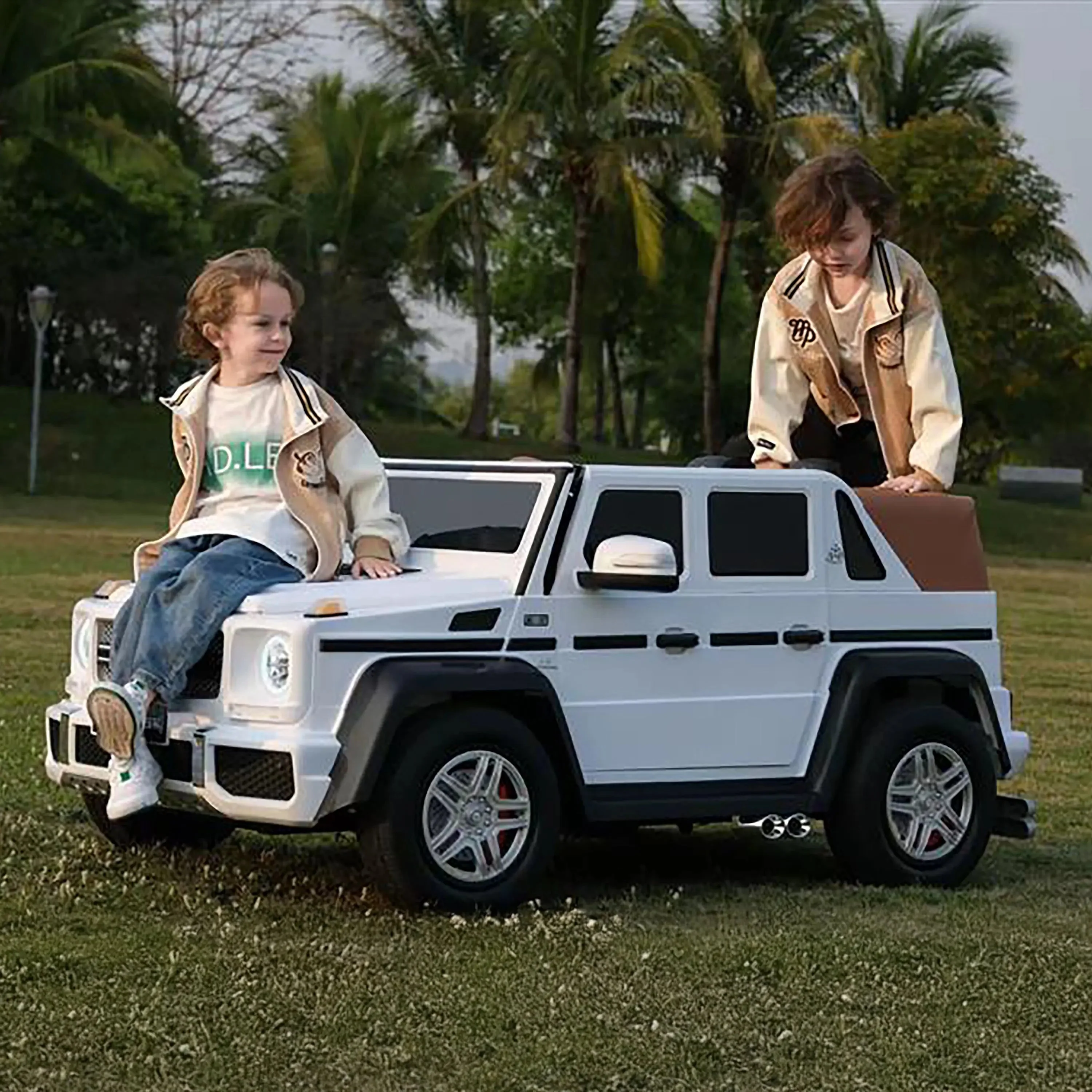 24V Mercedes Maybach G650 Brushless Motor Ride-on - Image 3